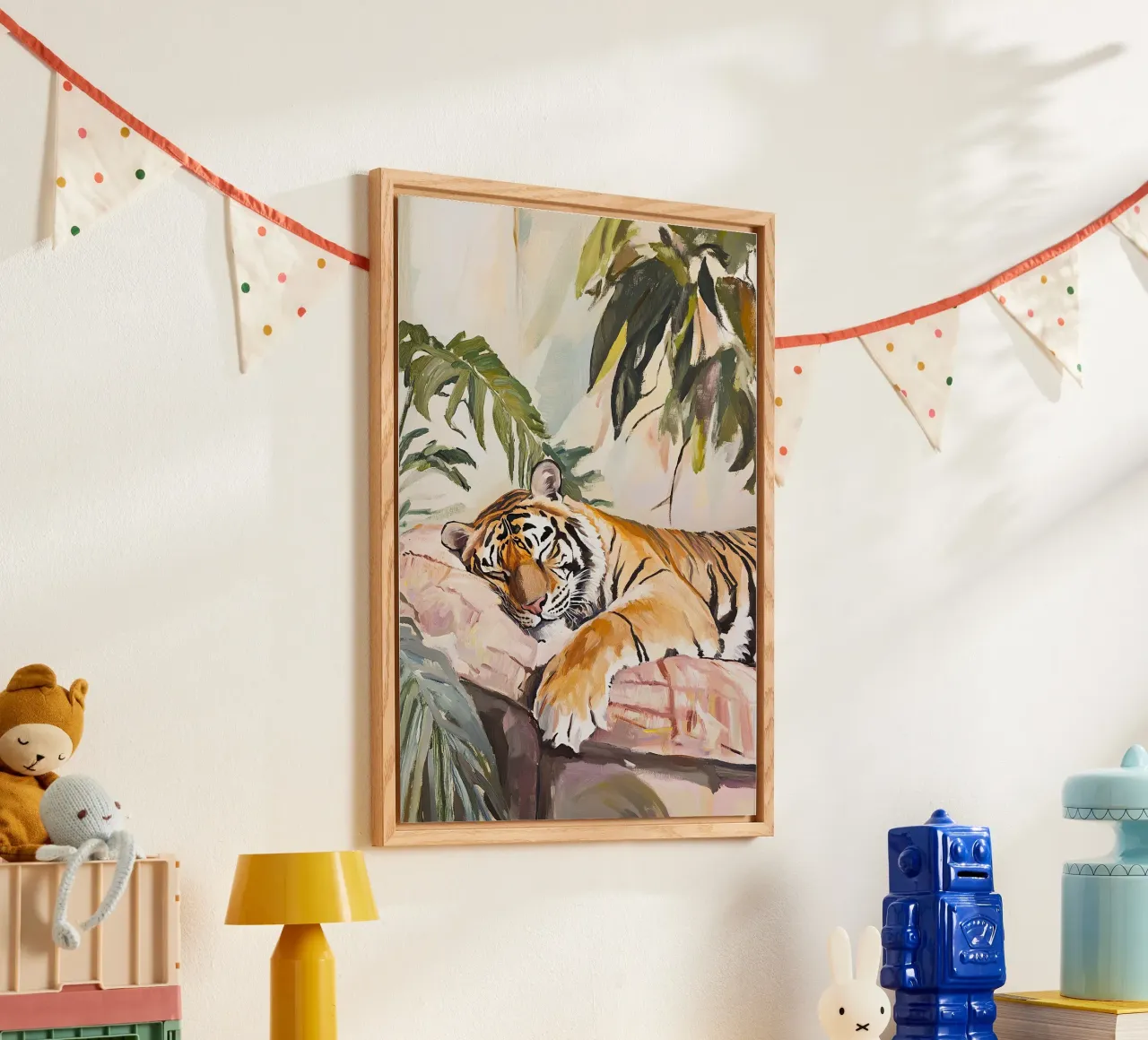 La tigre dorme plexiglass da Nikis Art Studio