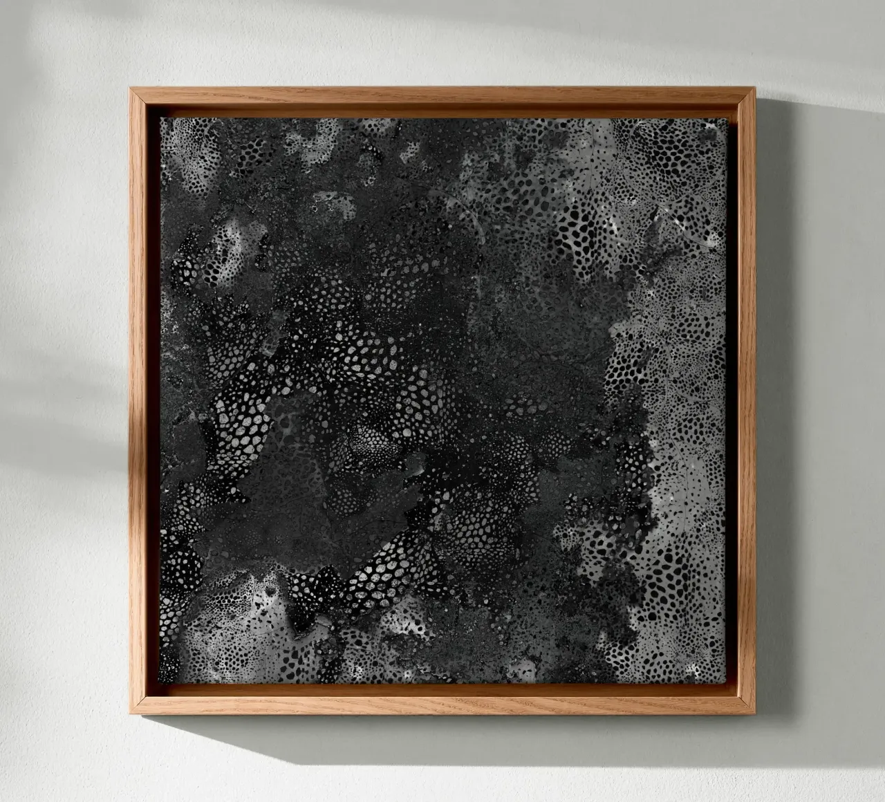 koolstof1 canvas met Baklijst van Giulio Iurissevich