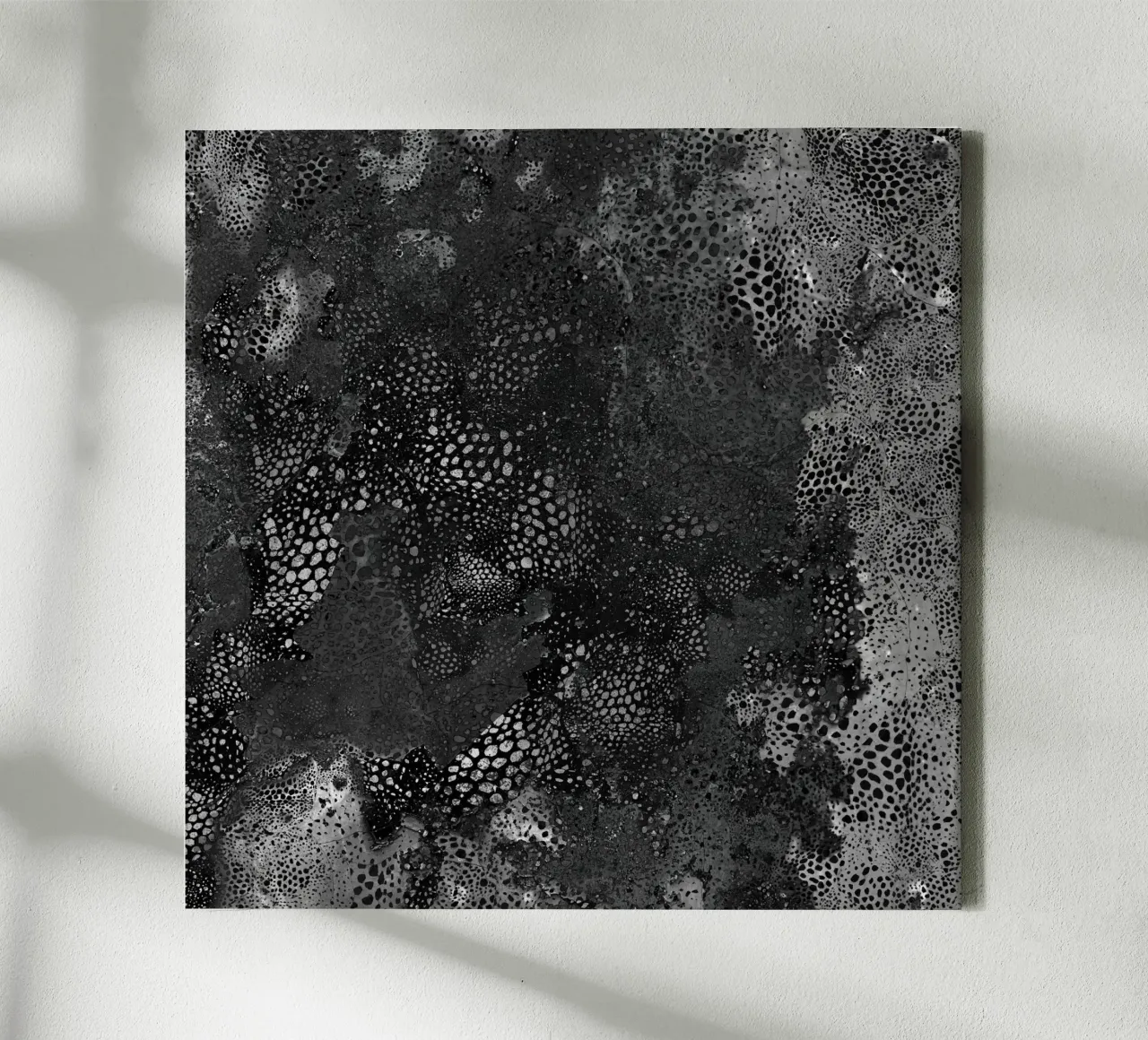 koolstof1 canvas met Baklijst van Giulio Iurissevich