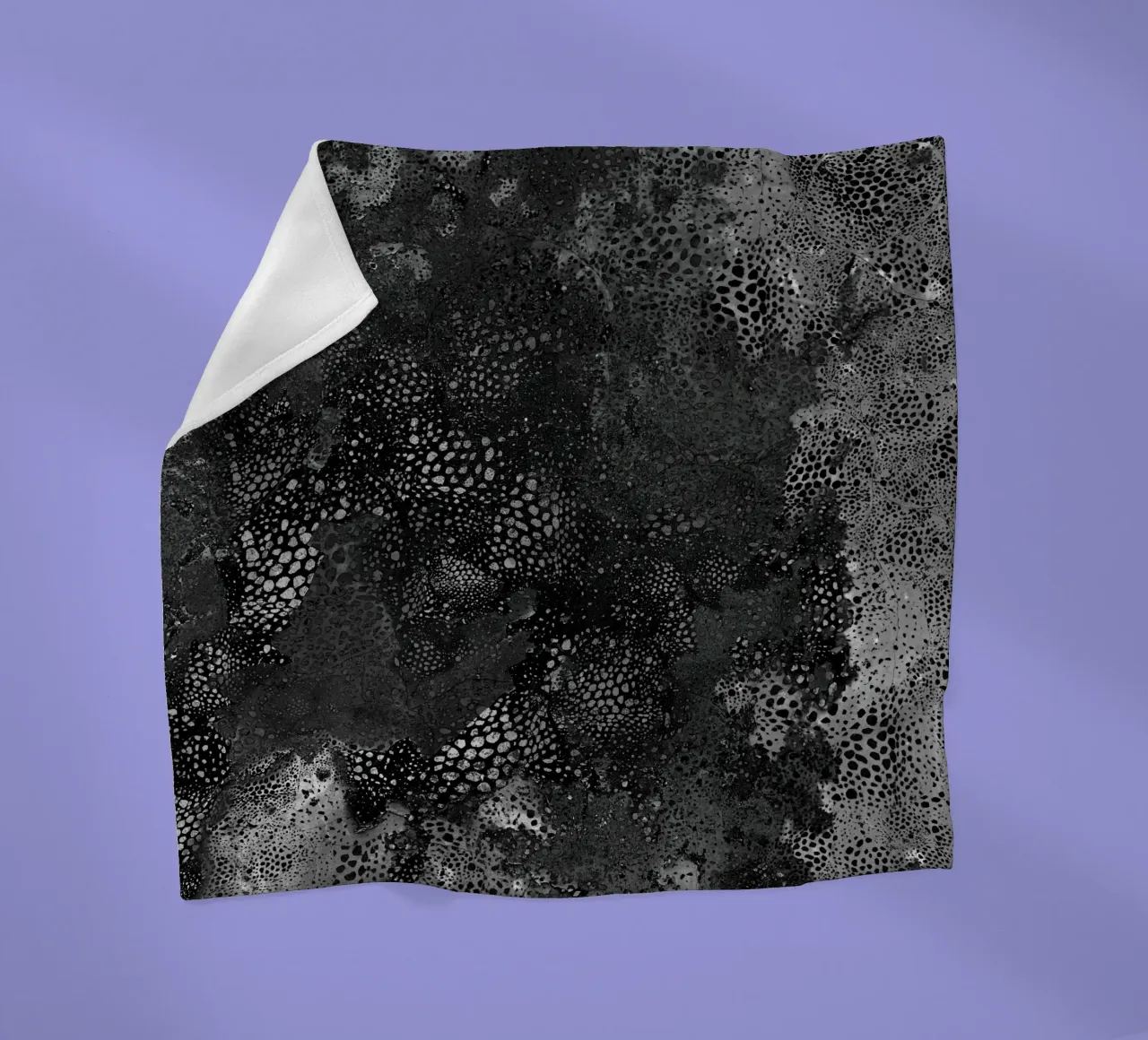 koolstof1 fleecedeken van Giulio Iurissevich