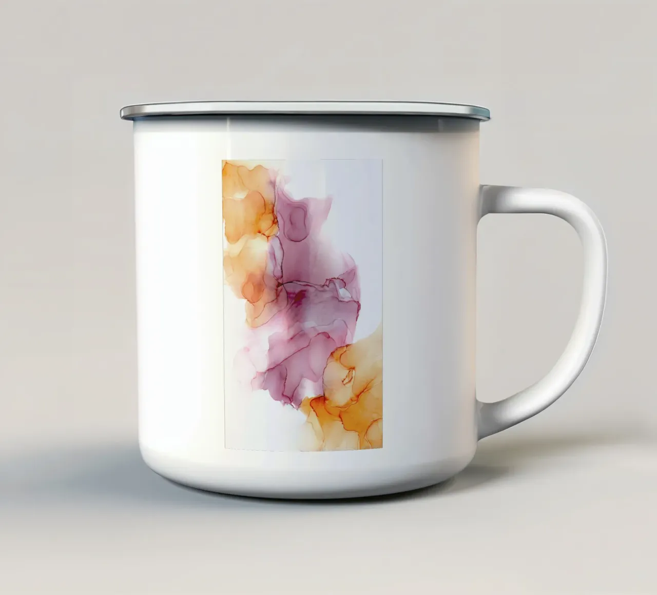 Ink No. 22 enamel mug by Froilein Juno