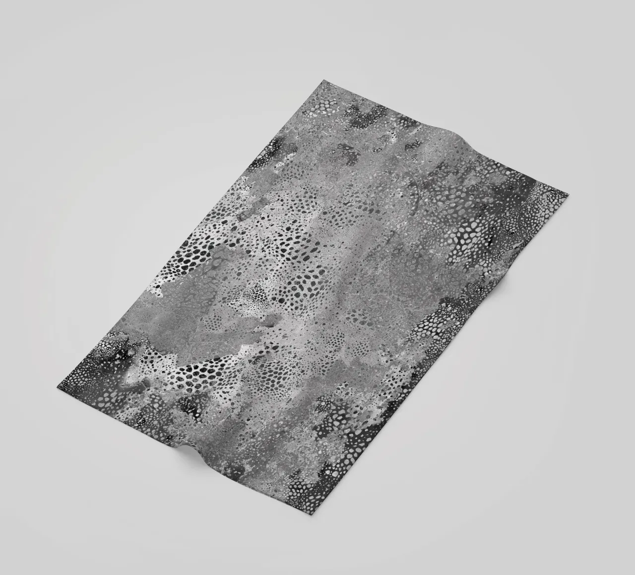 fade of grey beach towel by Giulio Iurissevich