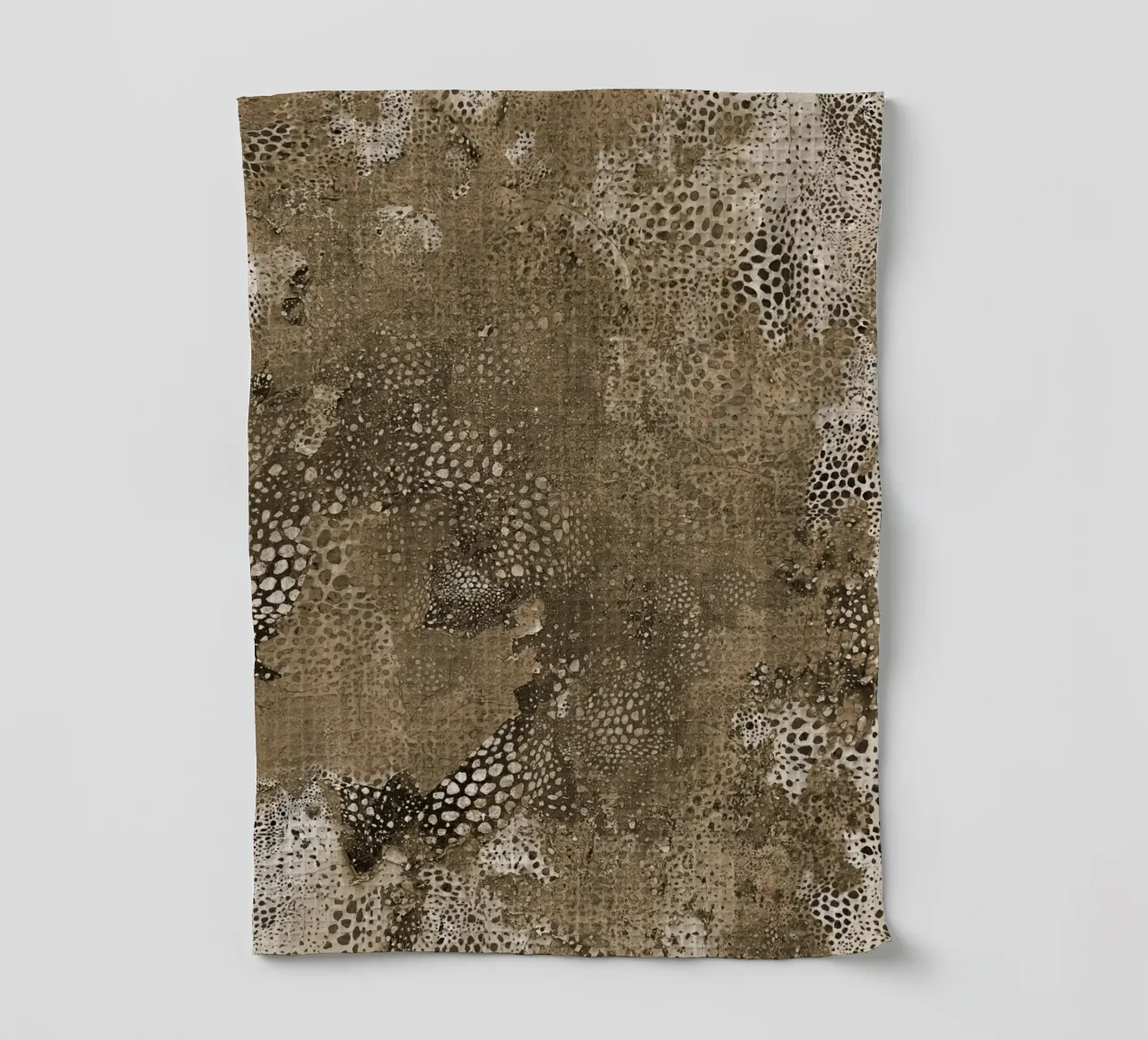 brown skin tea towel by Giulio Iurissevich