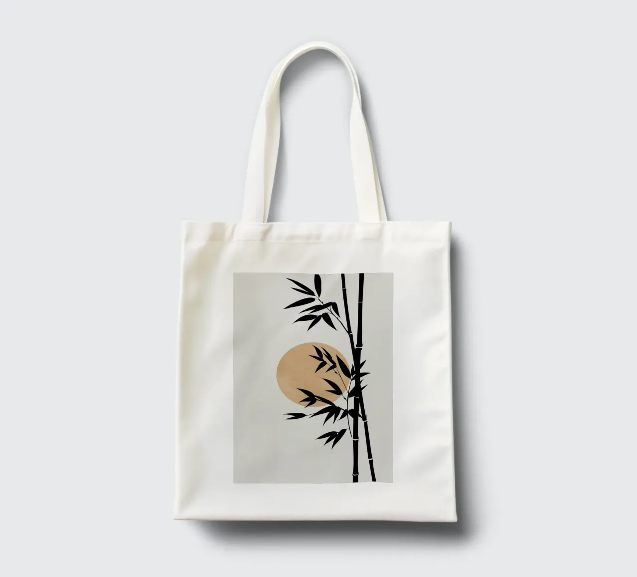Bamboe bij zonsondergang tote bag by studiopicaprints