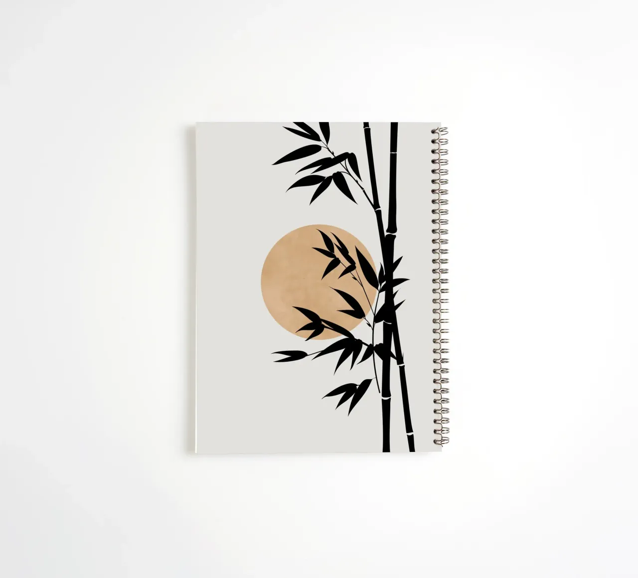Bamboe bij zonsondergang Ringbuch von studiopicaprints