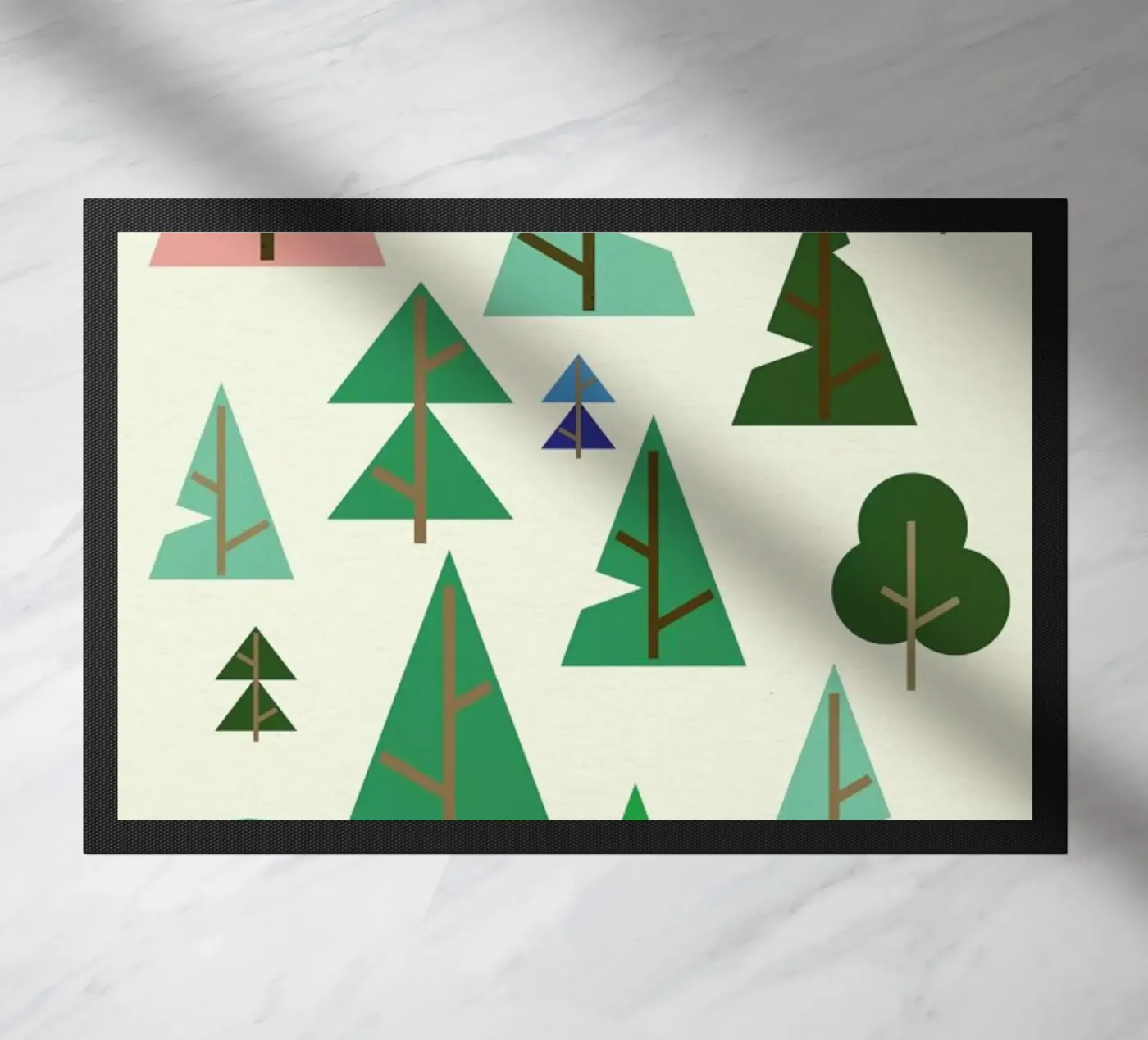 Winter Woods deurmat van Rosi Feist