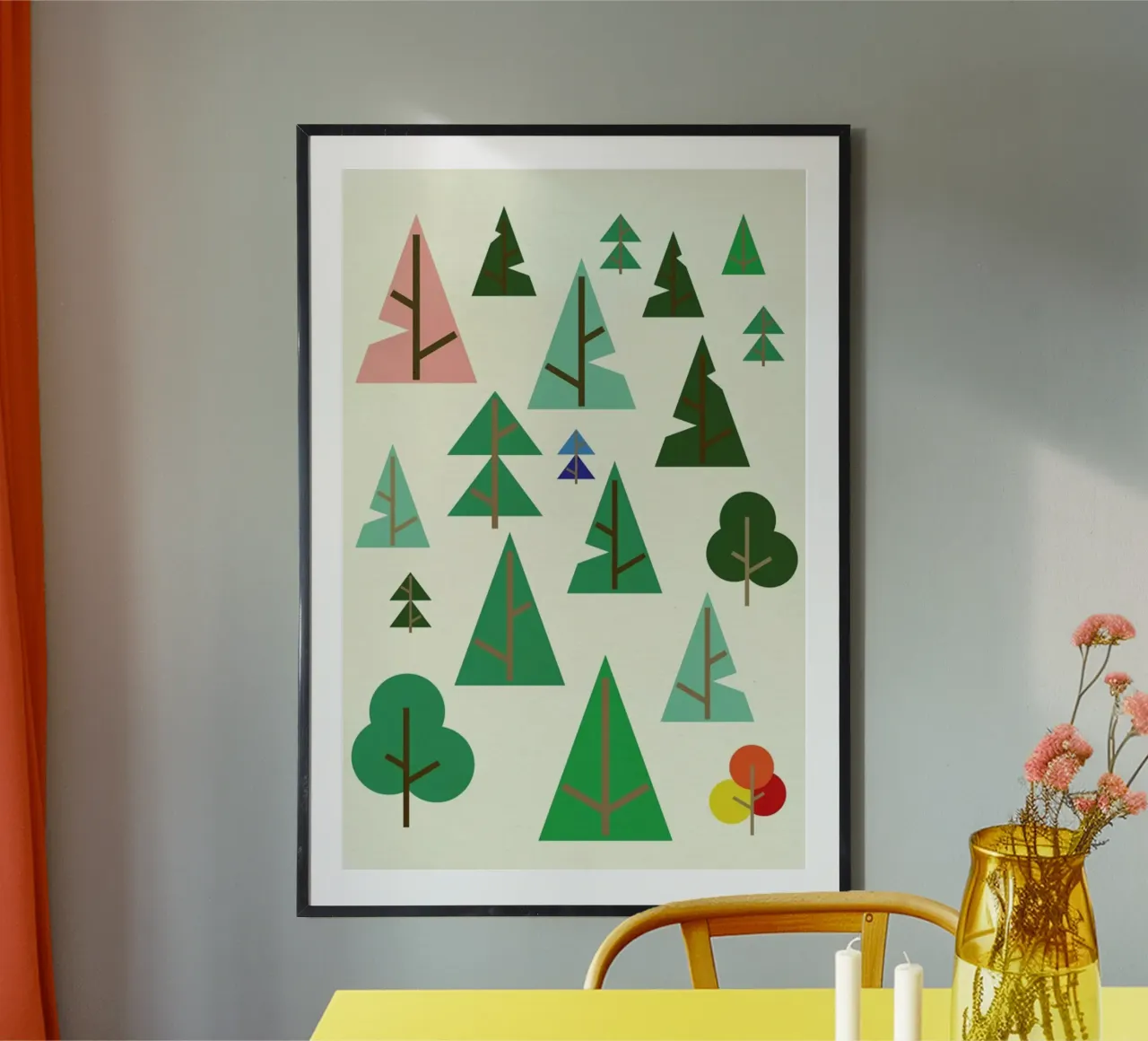 Winter Woods poster de Rosi Feist