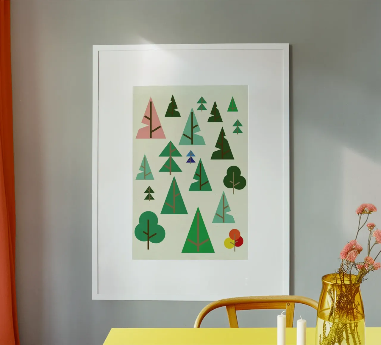 Winter Woods poster de Rosi Feist