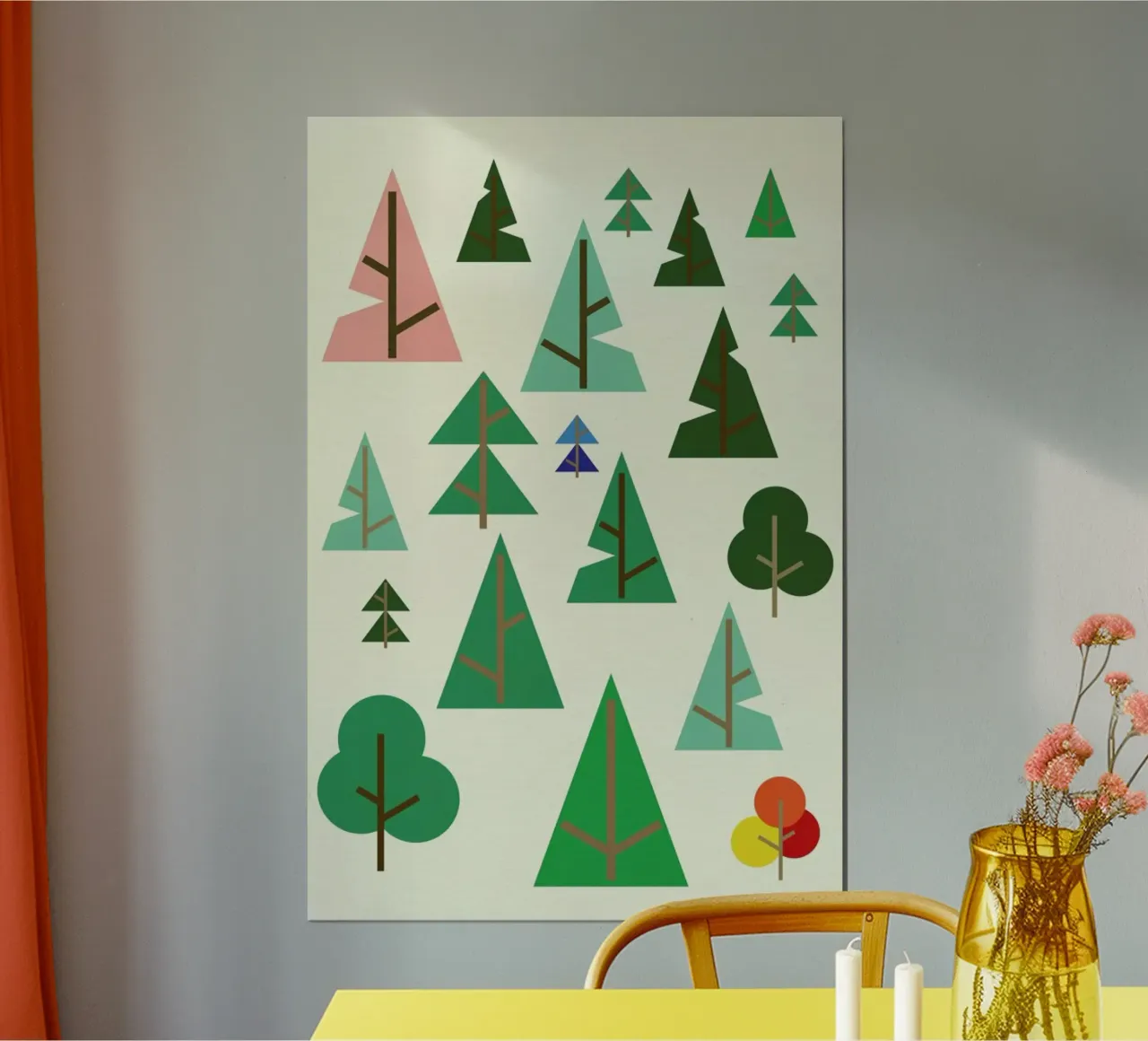 Winter Woods poster de Rosi Feist