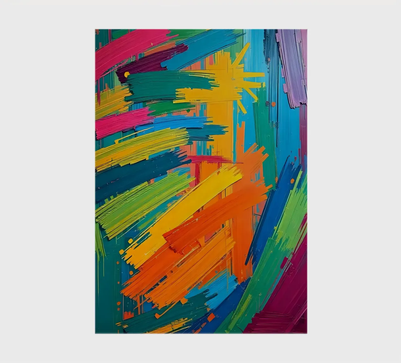 Brushstrokes_2 notebook by Farb- und Blütenzauber by LK