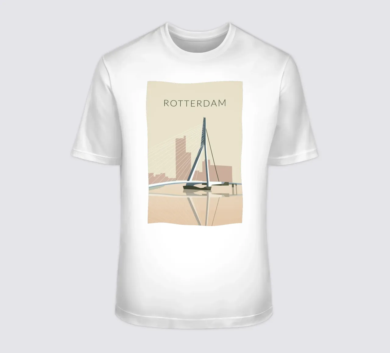 Erasmusbrug Rotterdam t-shirt da studiopicaprints
