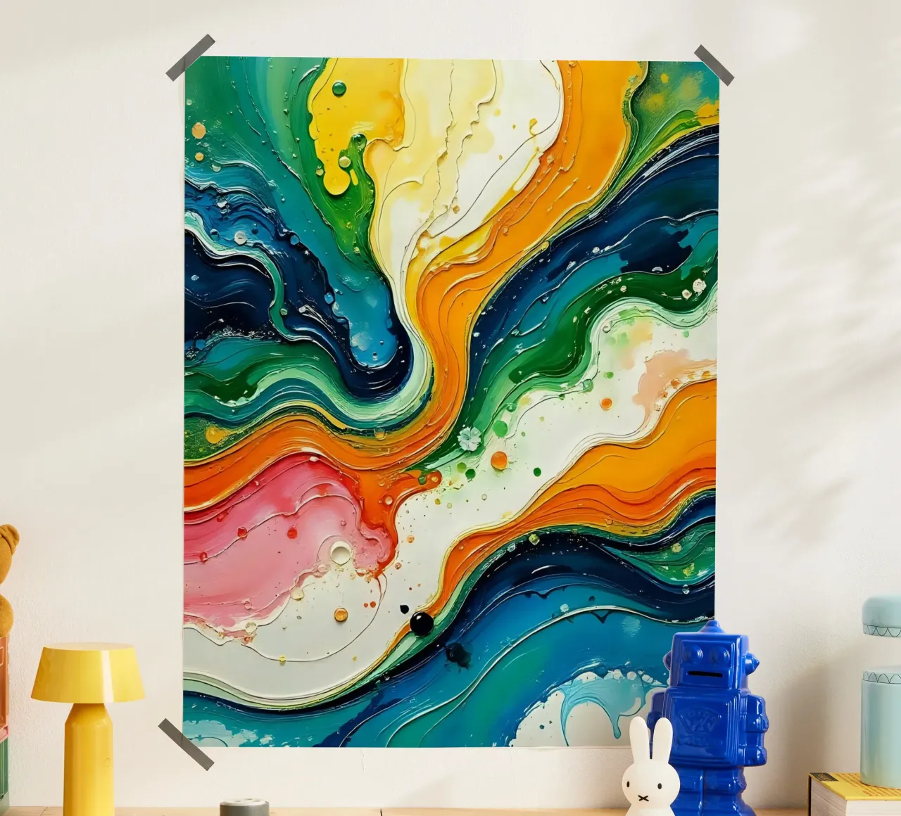 Colore gradiente_1 poster da Farb- und Blütenzauber by LK