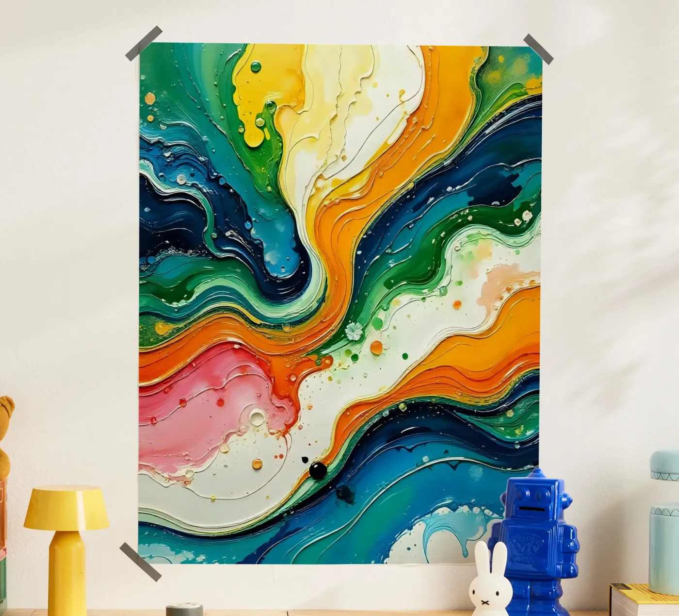 Colore gradiente_1 poster da Farb- und Blütenzauber by LK