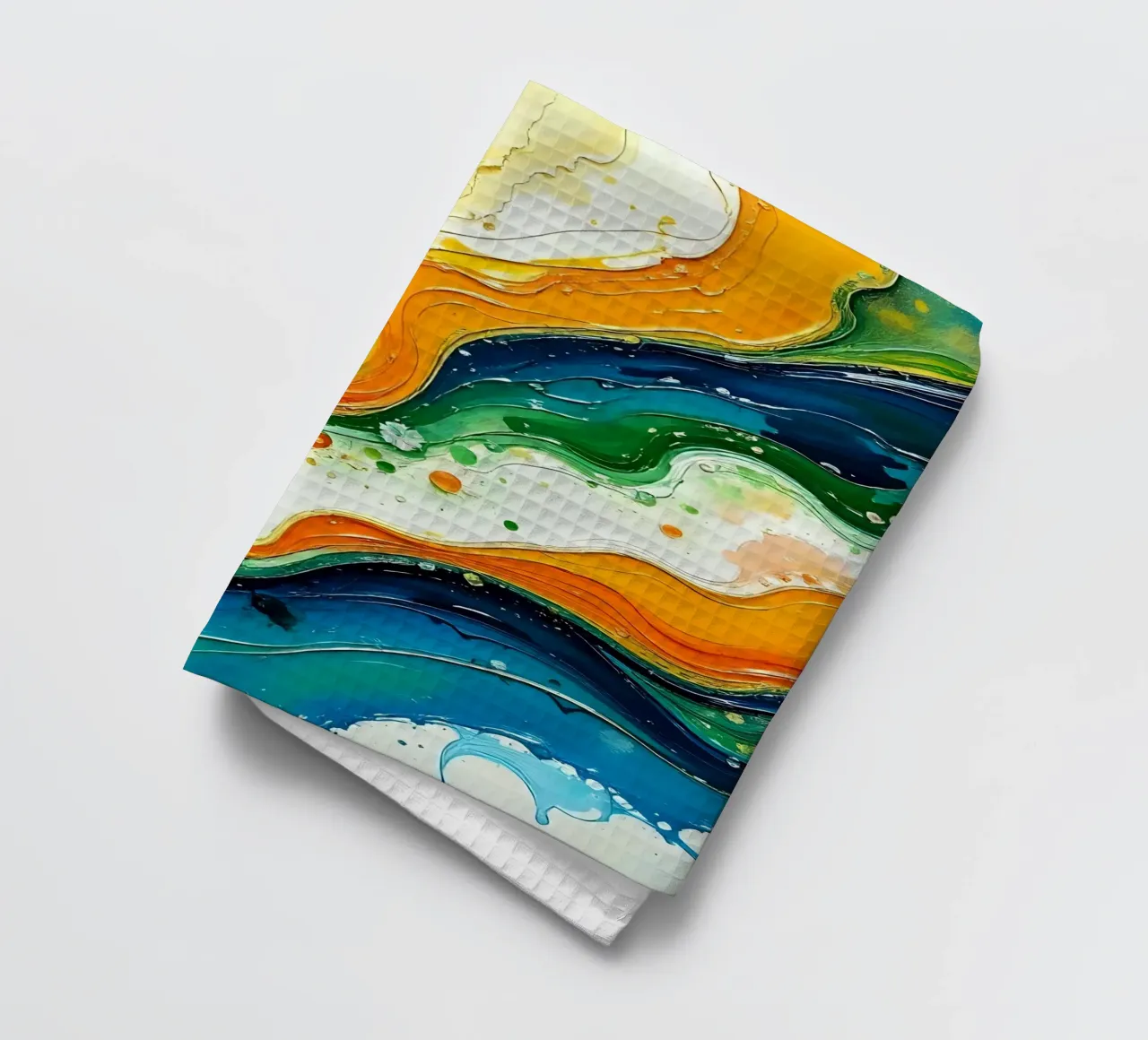 Colore gradiente_1 canovaccio da cucina da Farb- und Blütenzauber by LK