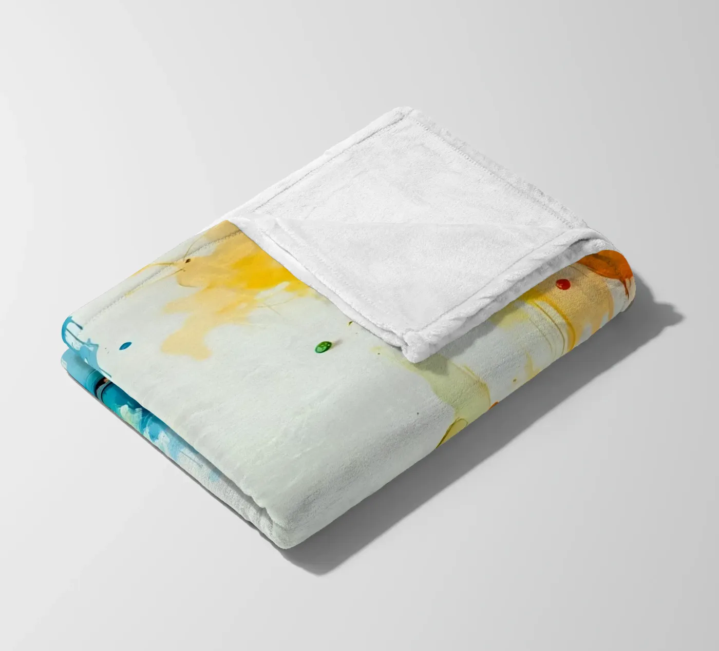 Colour gradient_2 fleece blanket by Farb- und Blütenzauber by LK