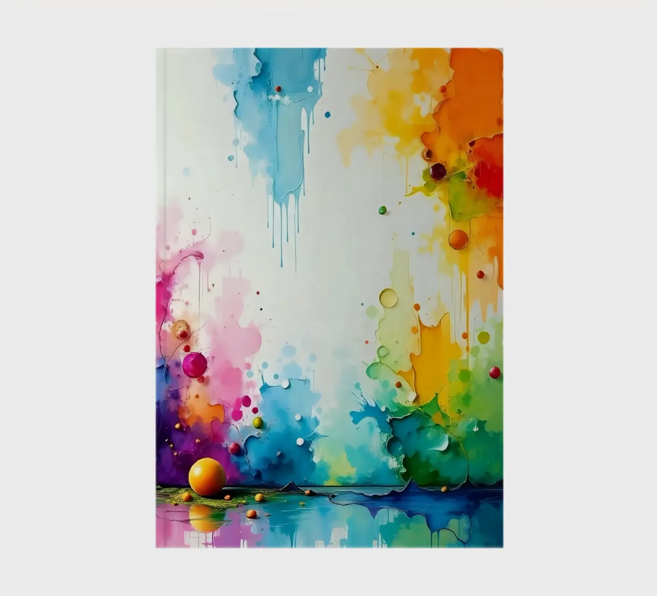Colour gradient_2 notebook by Farb- und Blütenzauber by LK