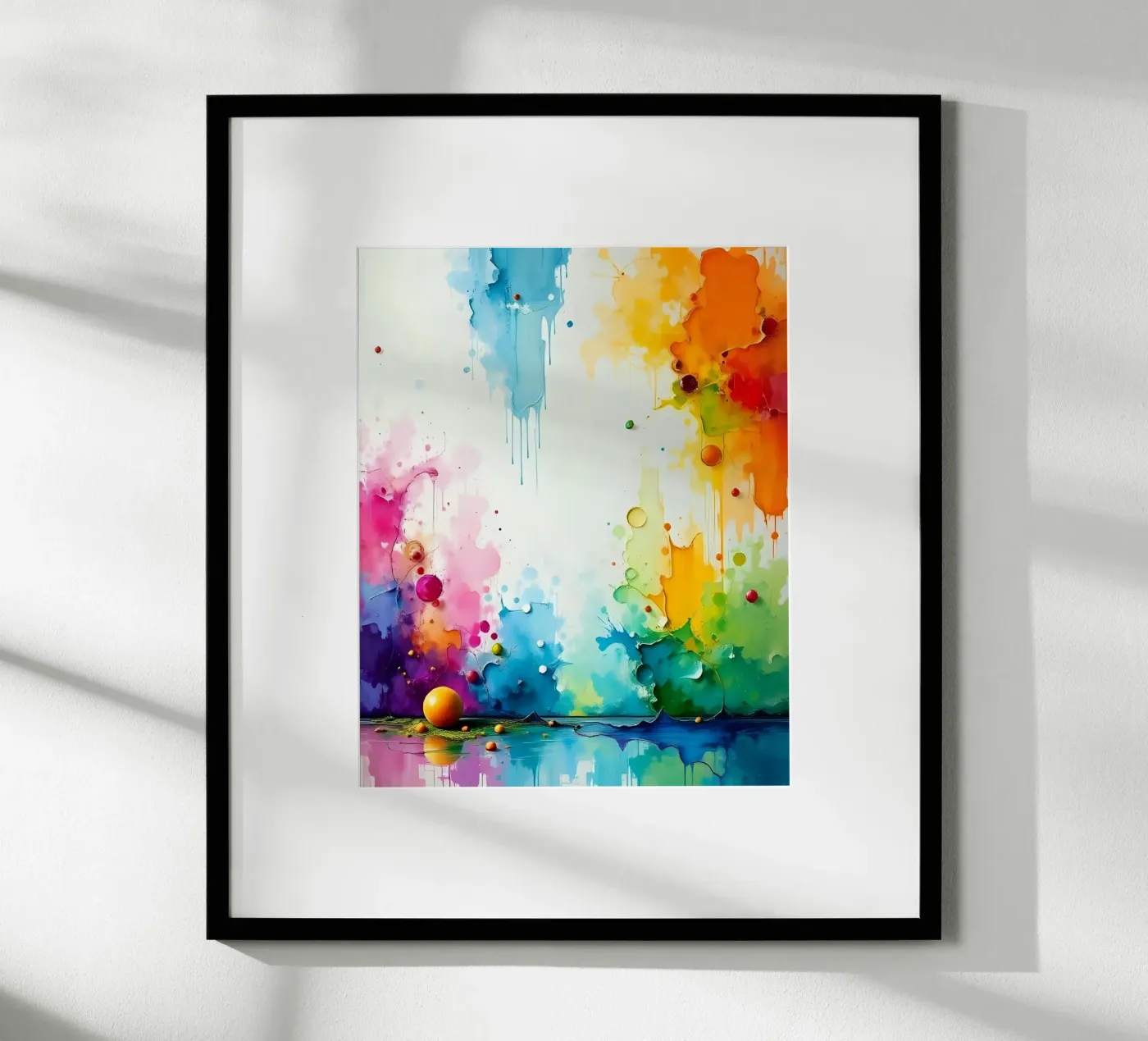 Colour gradient_2 poster by Farb- und Blütenzauber by LK