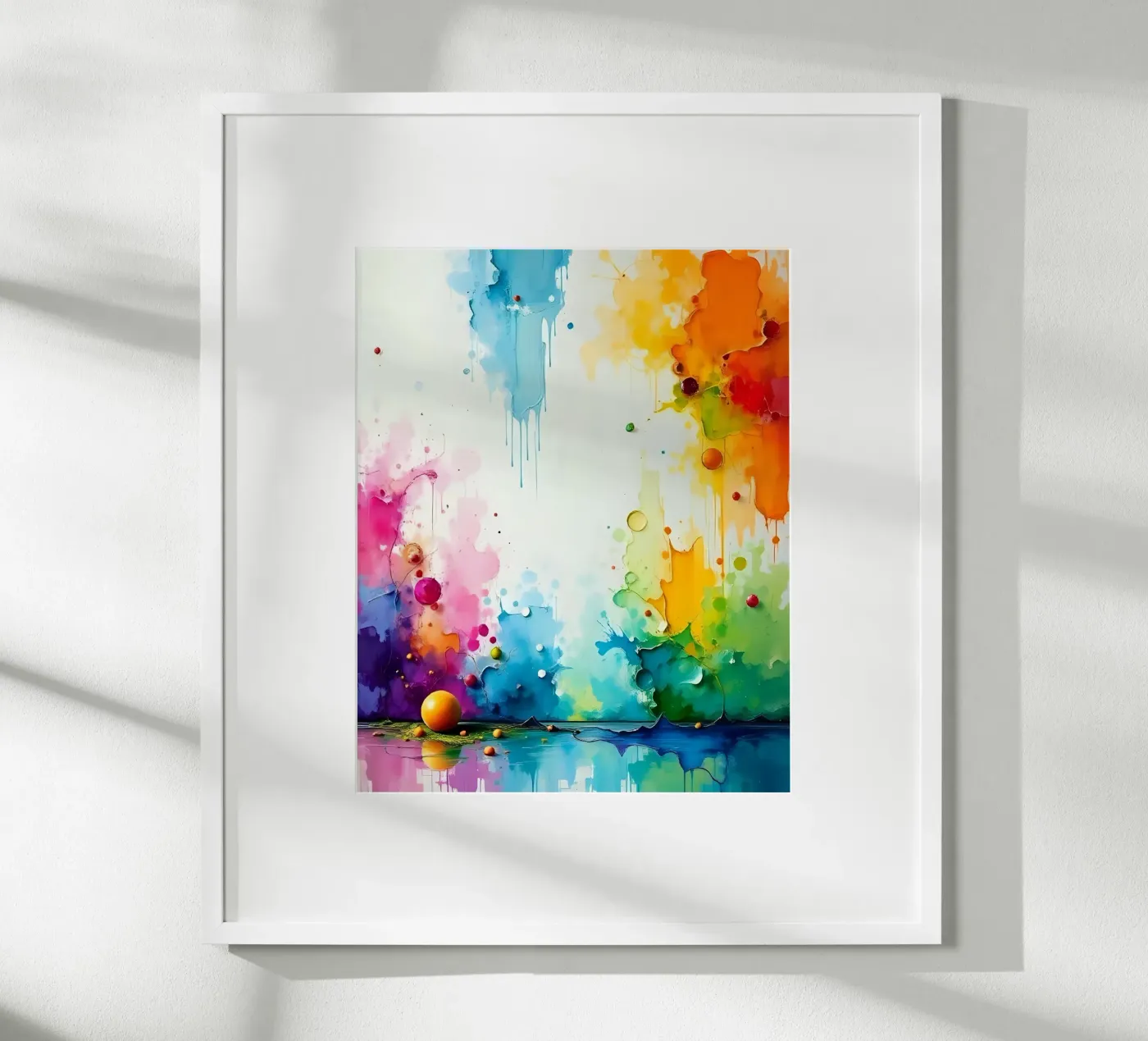 Colour gradient_2 poster by Farb- und Blütenzauber by LK