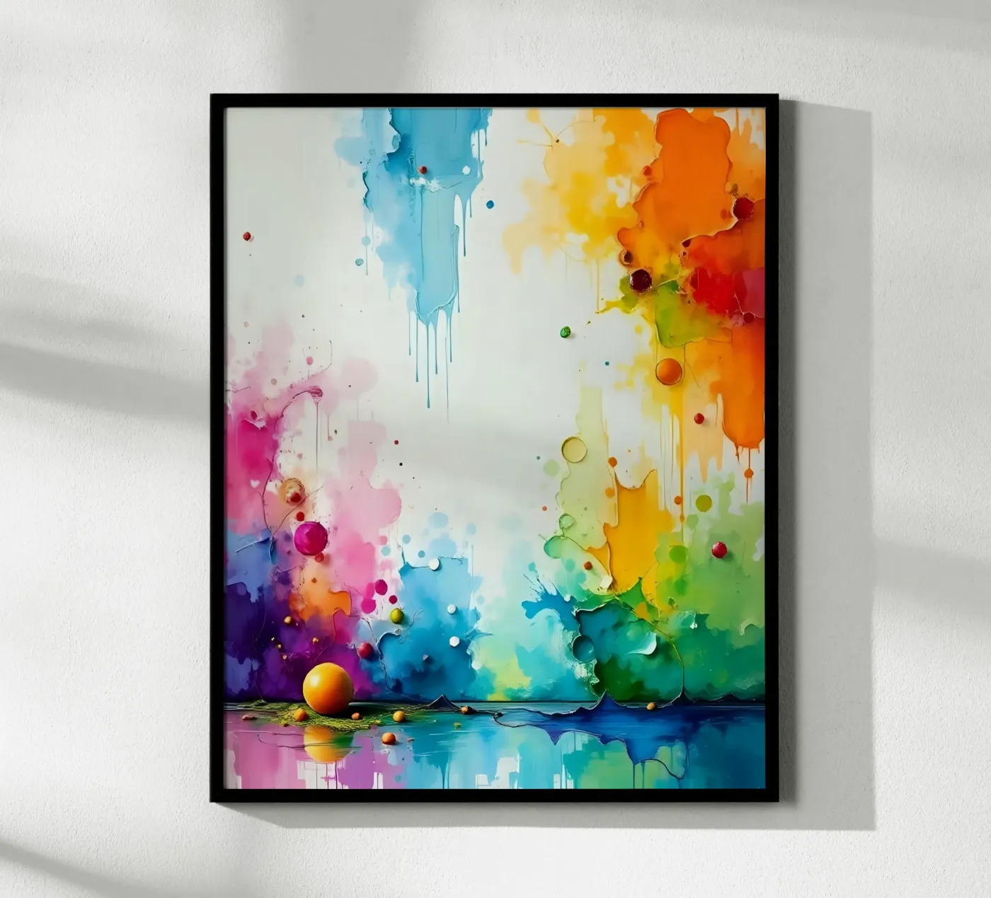 Colour gradient_2 poster by Farb- und Blütenzauber by LK