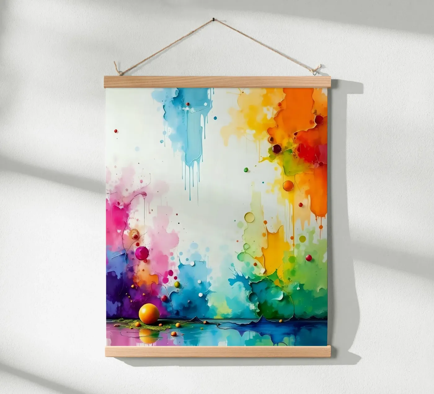 Colour gradient_2 poster by Farb- und Blütenzauber by LK