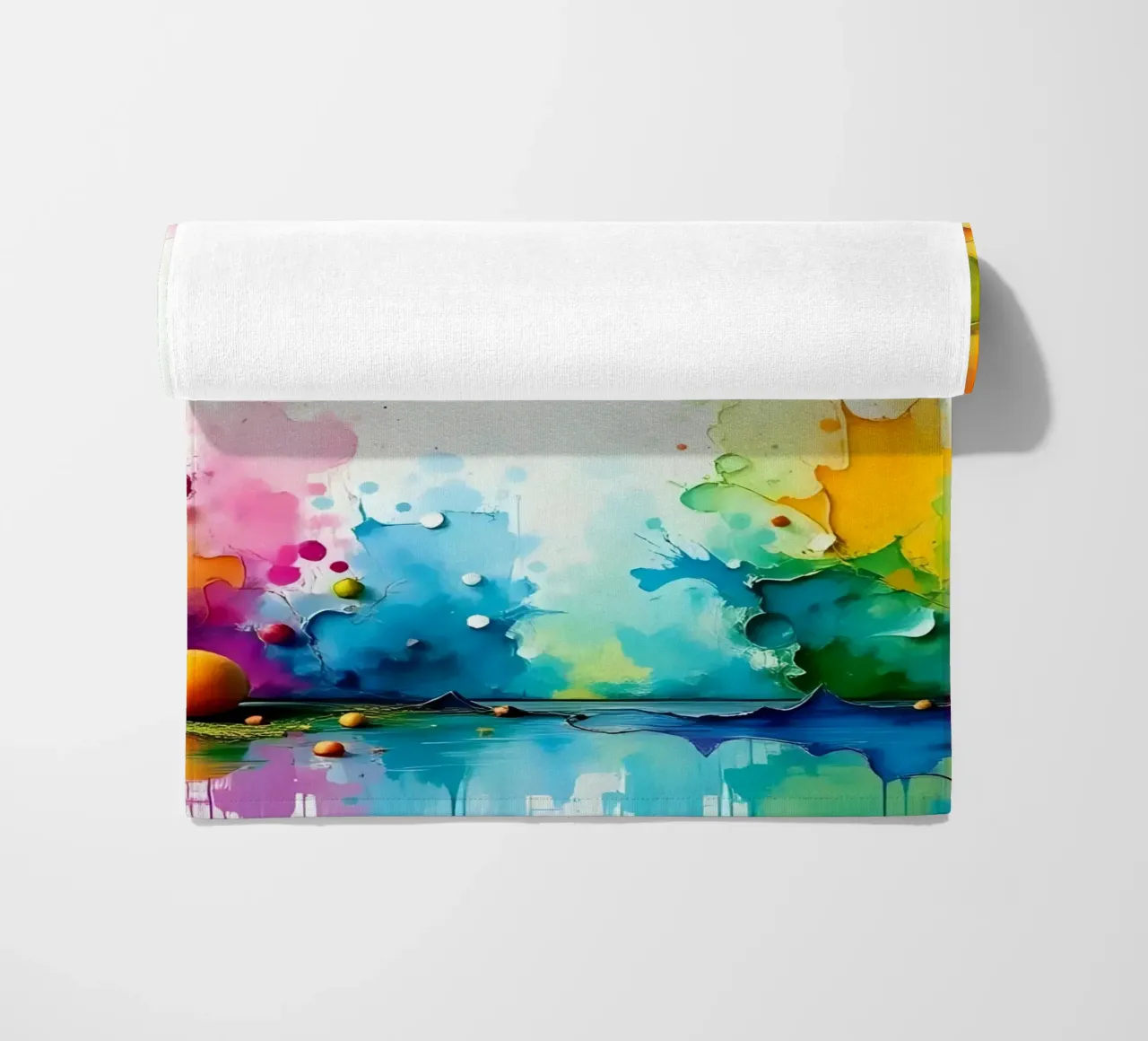 Colore sfumato_2 telo mare da Farb- und Blütenzauber by LK