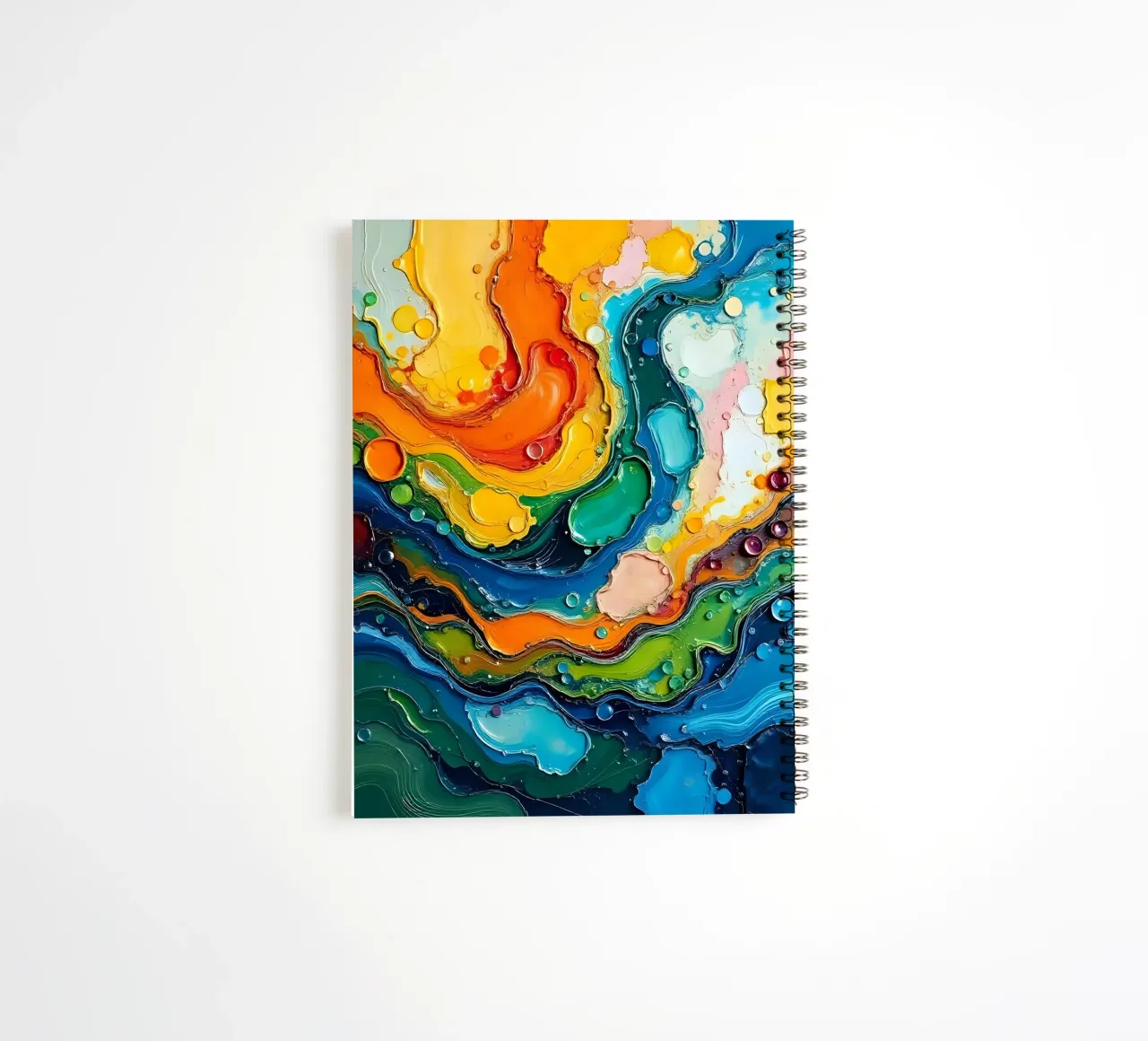 Colour gradient_4 spiral notebook by Farb- und Blütenzauber by LK