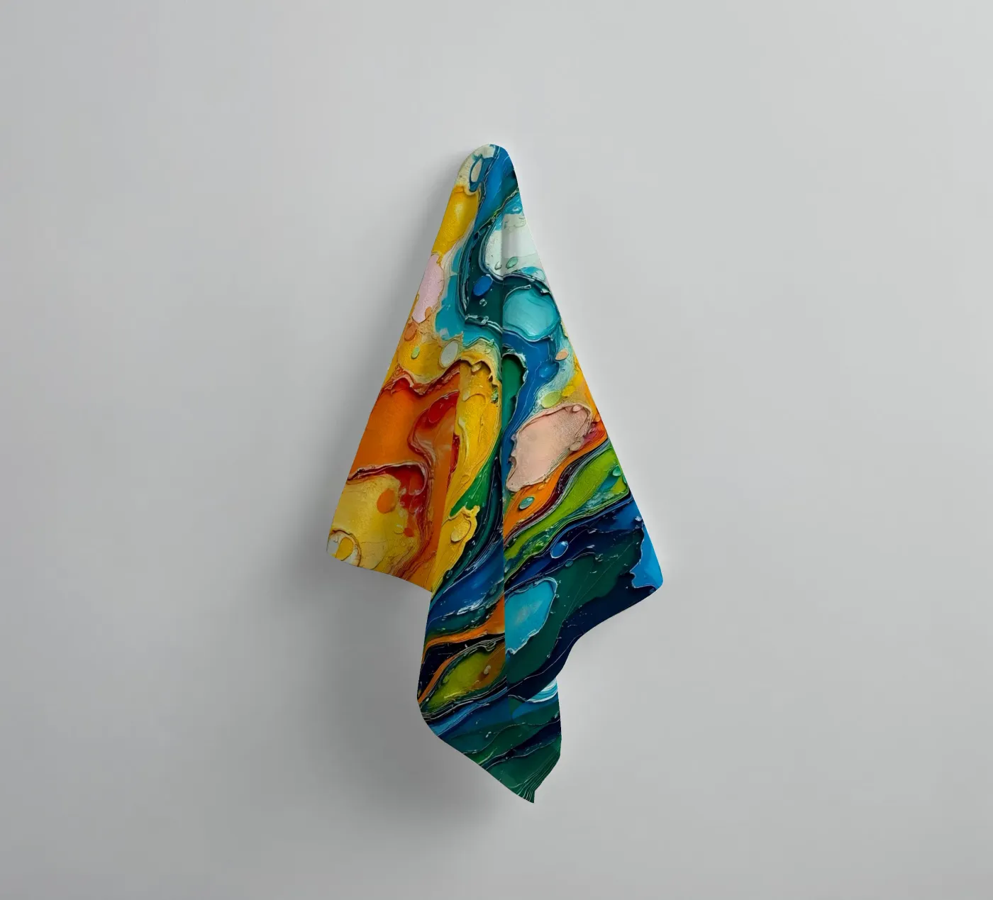 Colour gradient_4 towel by Farb- und Blütenzauber by LK