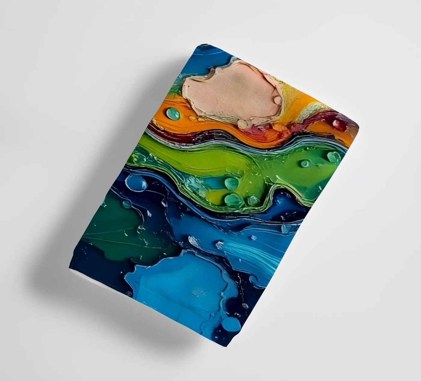 Colour gradient_4 towel by Farb- und Blütenzauber by LK