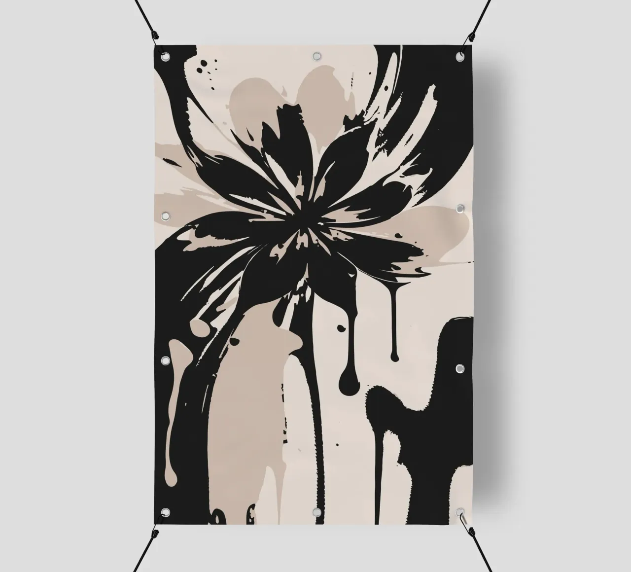 Fiori d'inchiostro telo in pvc da studiopicaprints