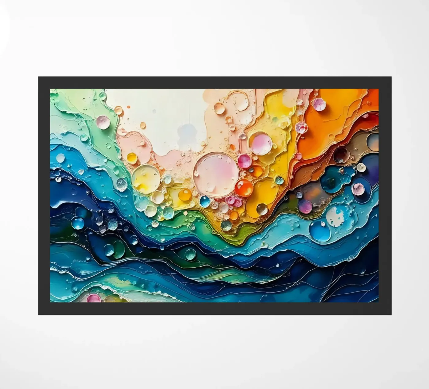 Colore sfumato_5 zerbino da Farb- und Blütenzauber by LK