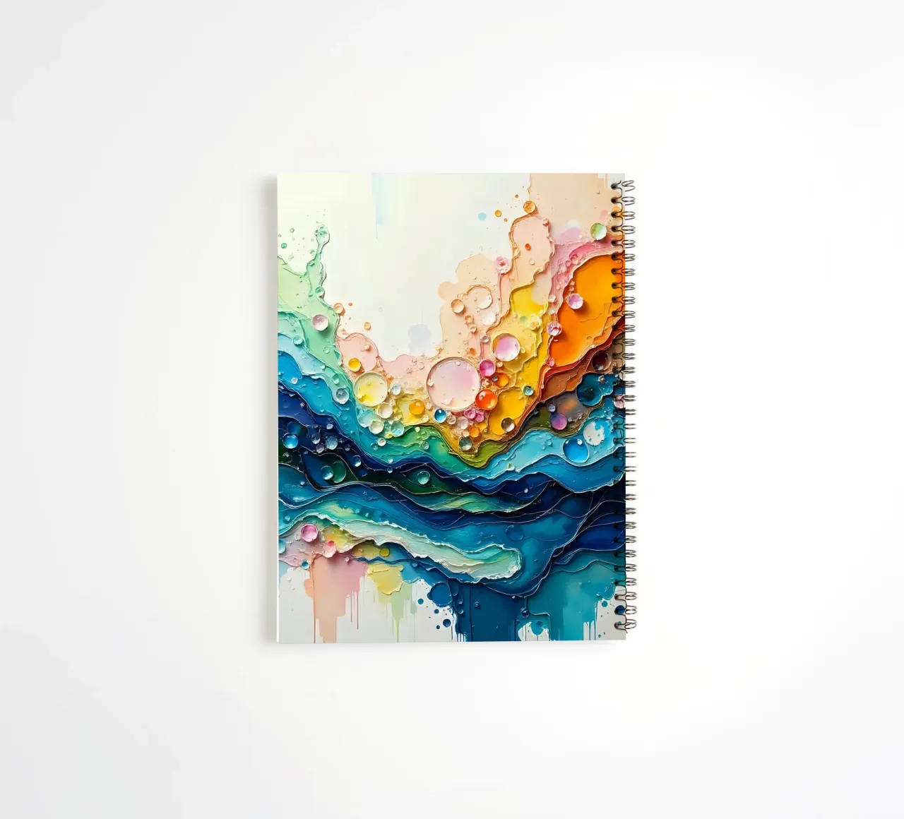 Colour gradient_5 spiral notebook by Farb- und Blütenzauber by LK