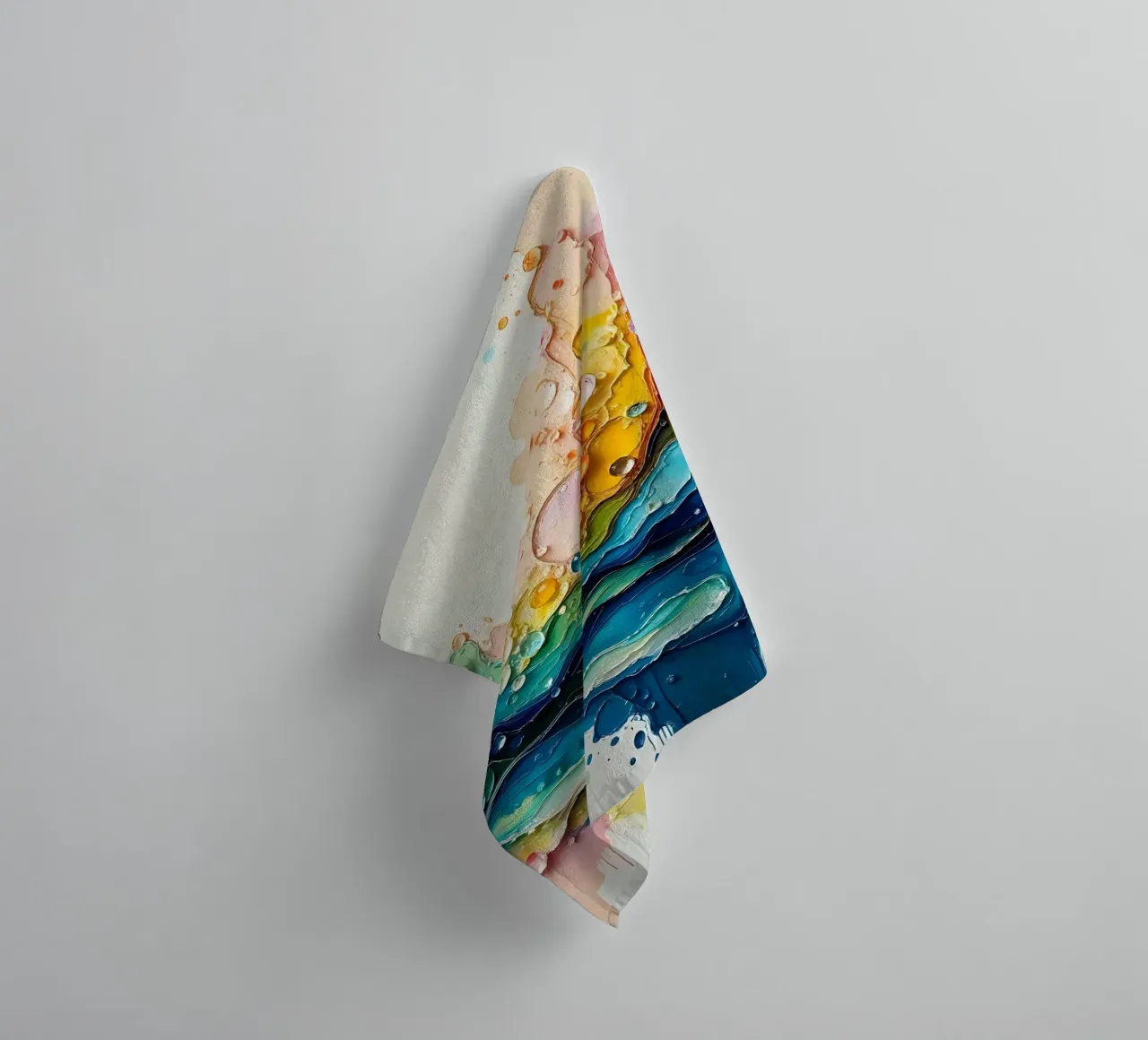 Colour gradient_5 towel by Farb- und Blütenzauber by LK