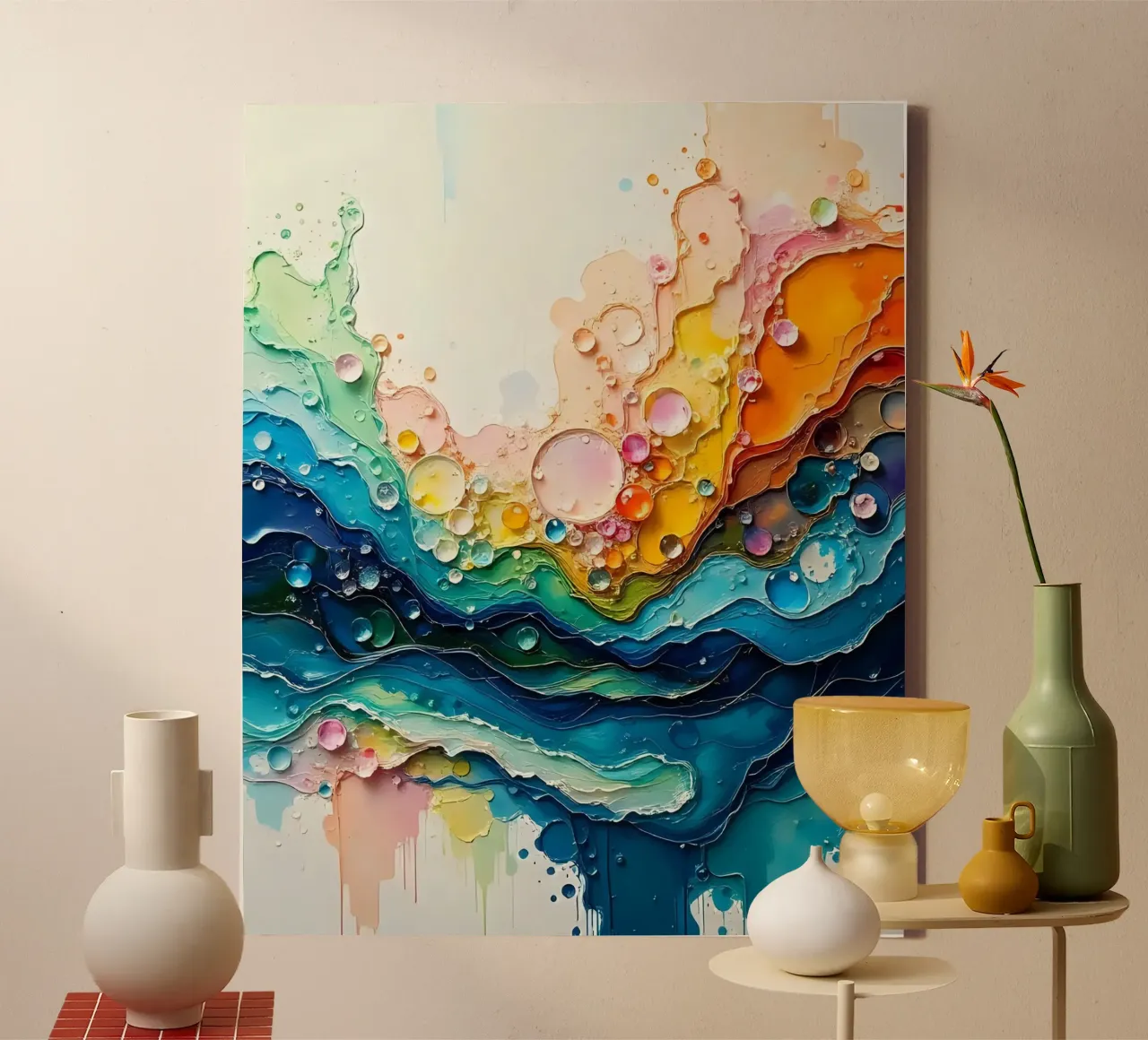 Colour gradient_5 tela da Farb- und Blütenzauber by LK