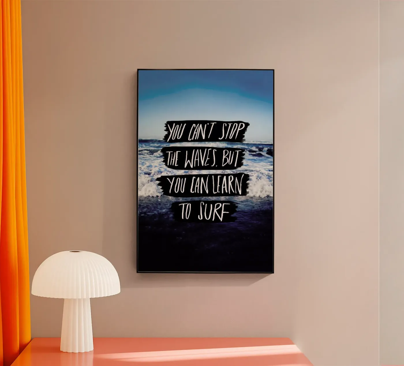 Learn to Surf plexiglass da Leah Flores