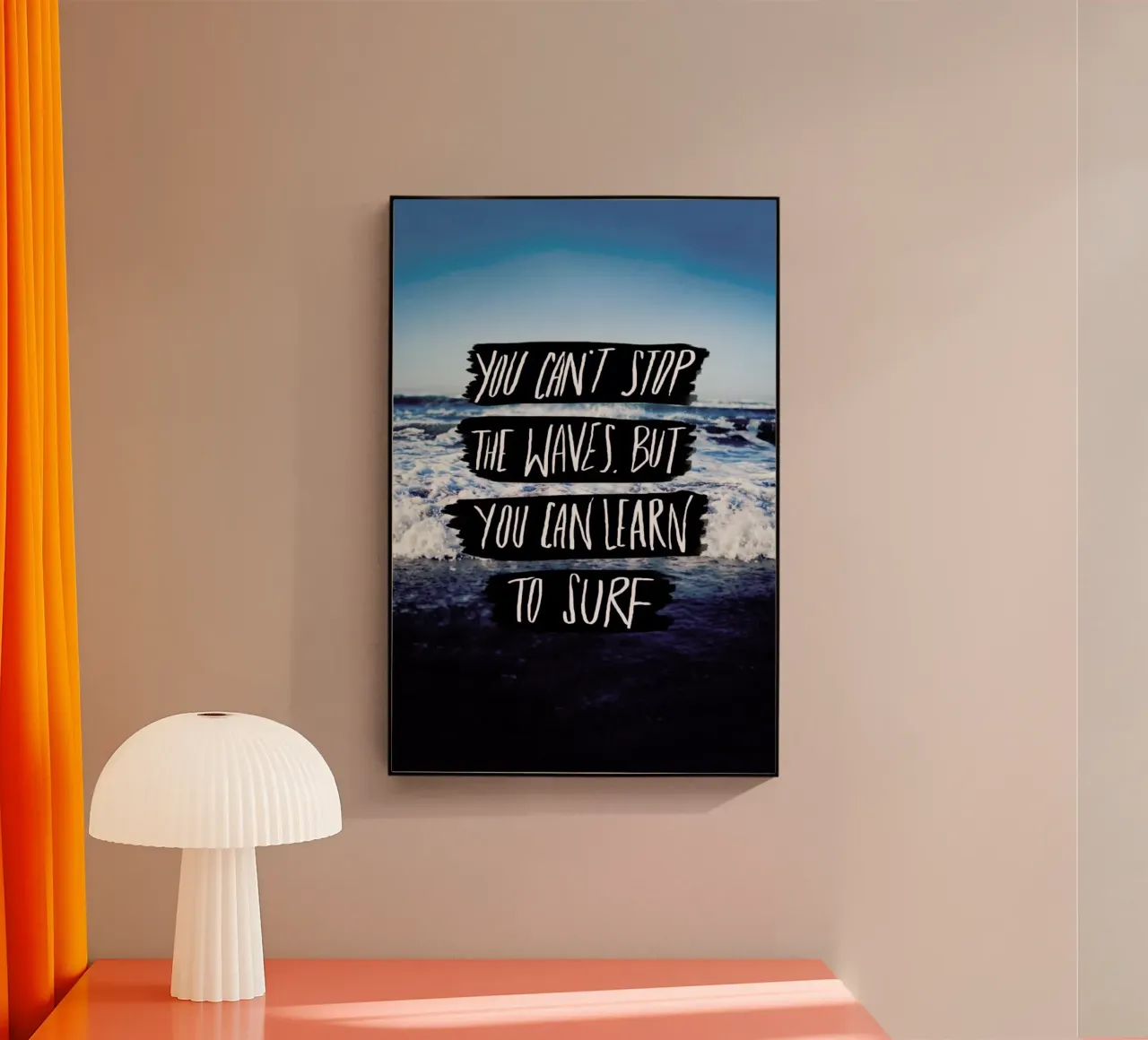 Learn to Surf plexiglass da Leah Flores