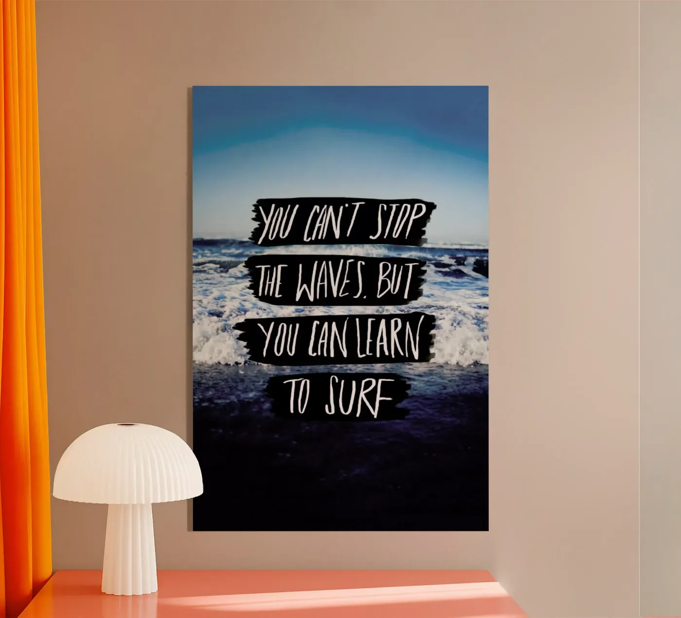 Learn to Surf plexiglass da Leah Flores