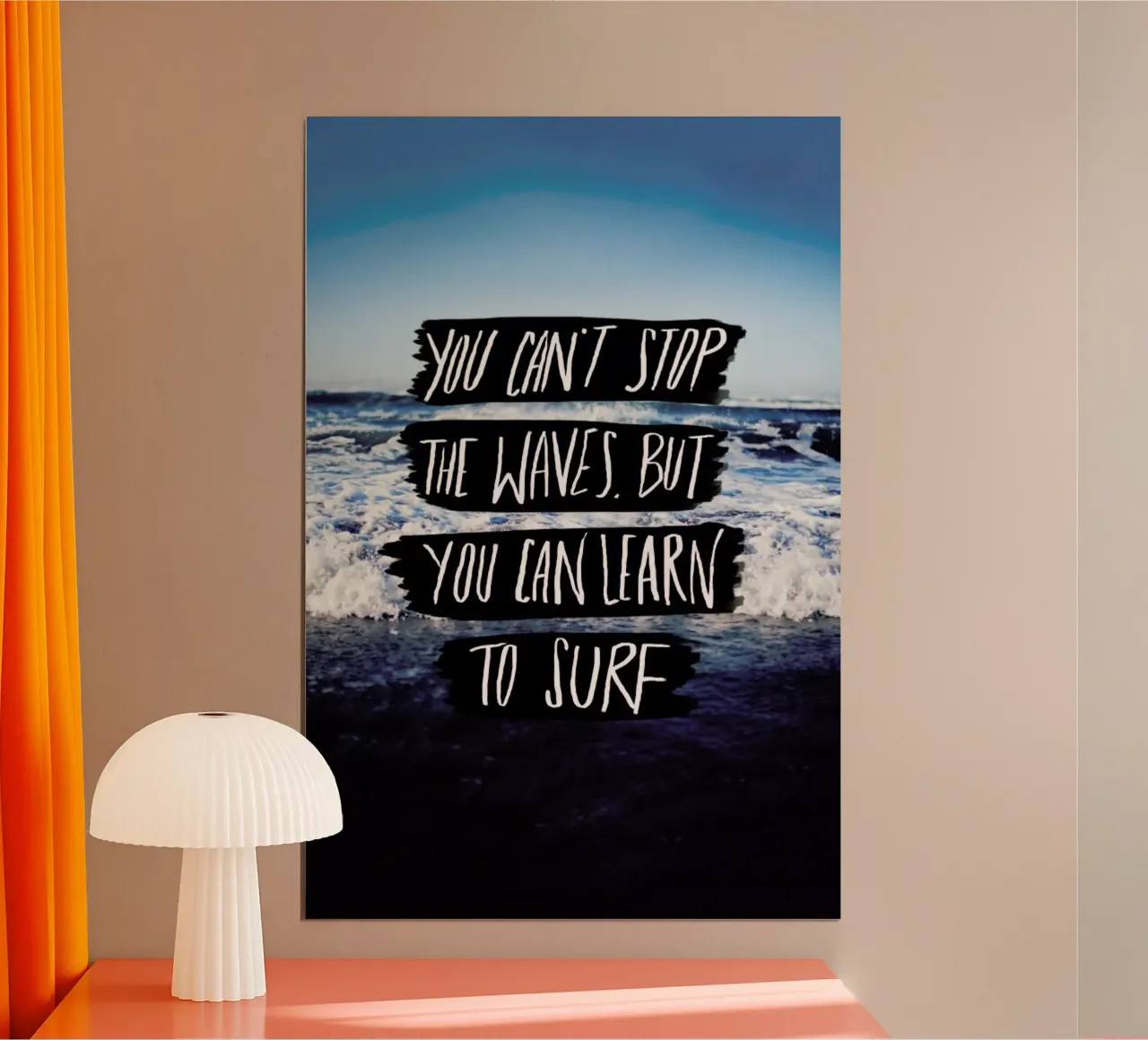 Learn to Surf carta hahnemühle da Leah Flores