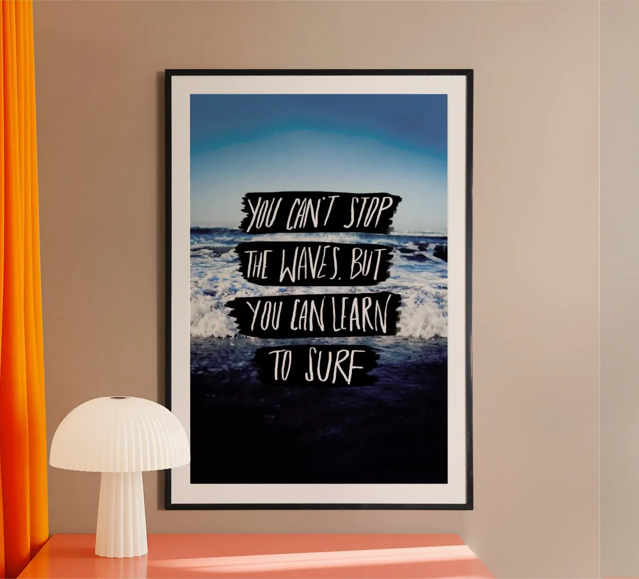 Learn to Surf carta hahnemühle da Leah Flores