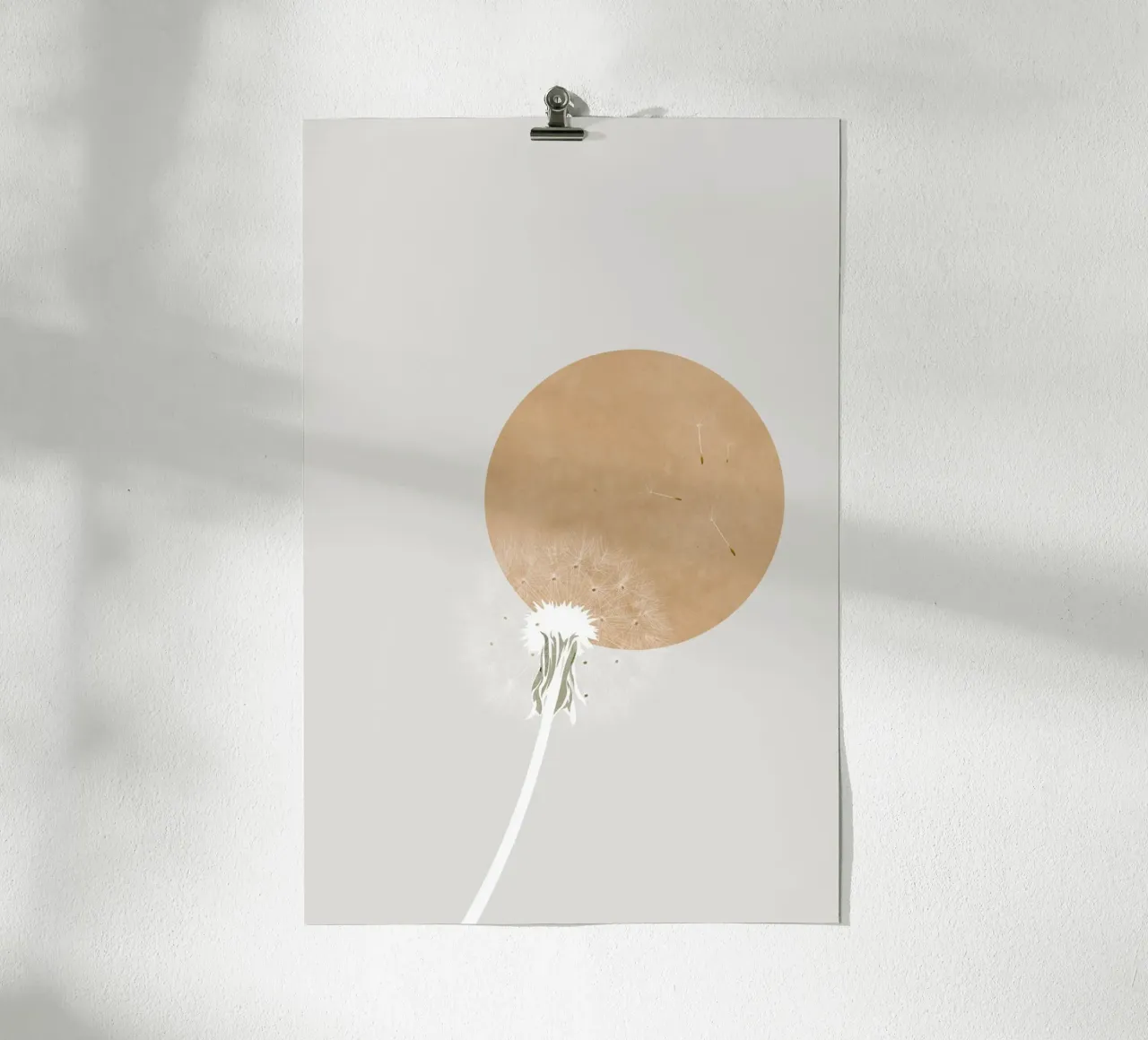 Diente de león al sol hahnemühle de studiopicaprints