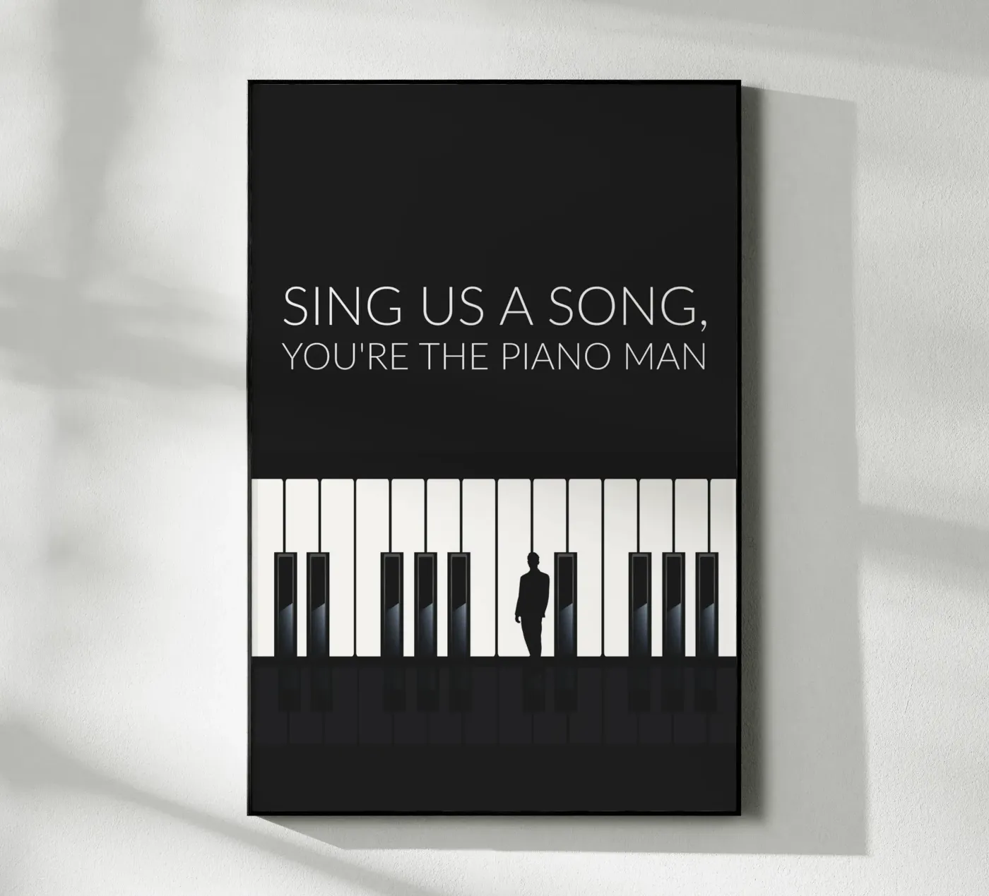 Piano man plexiglass da studiopicaprints