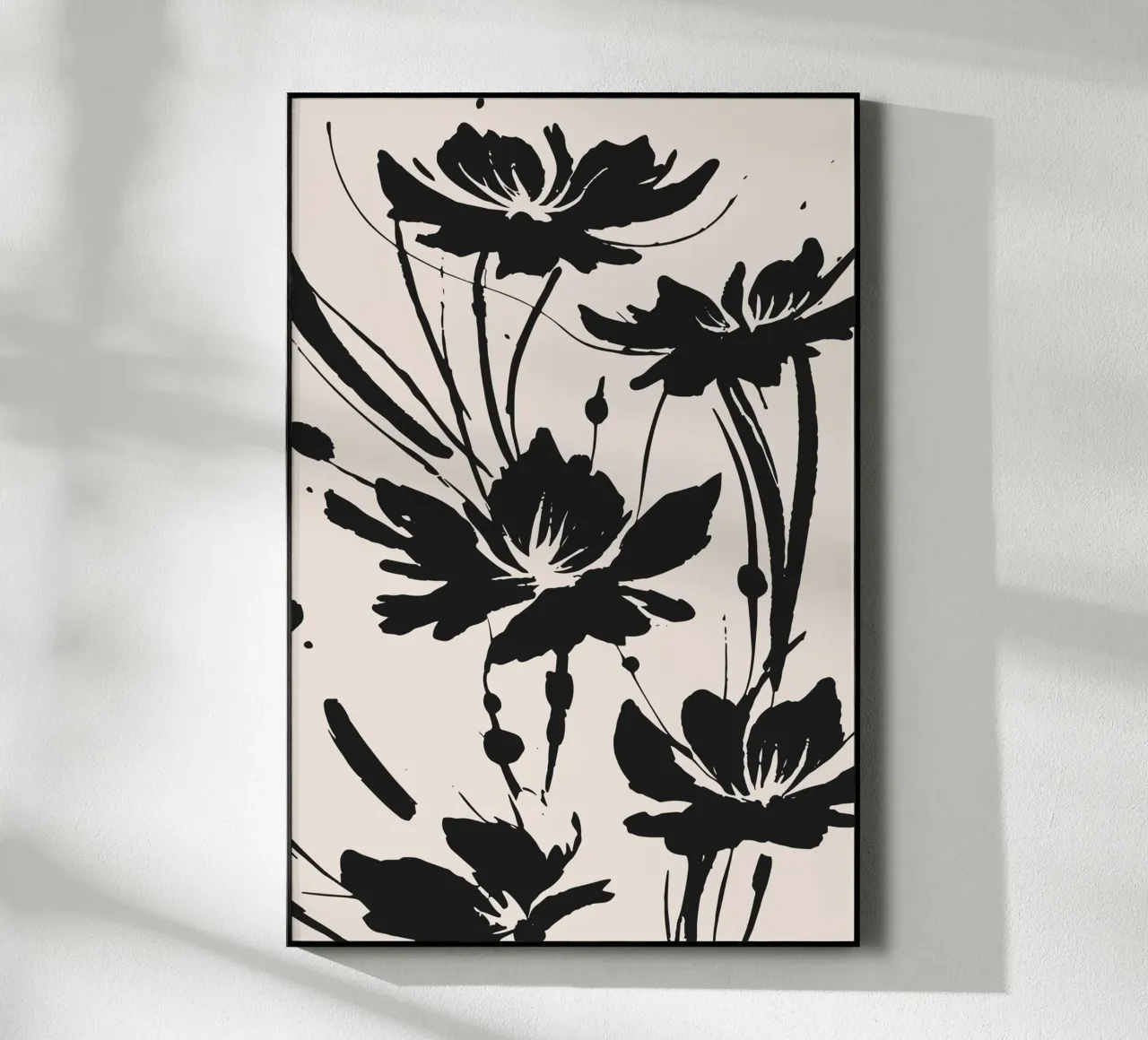 inktbloemen acryl van studiopicaprints