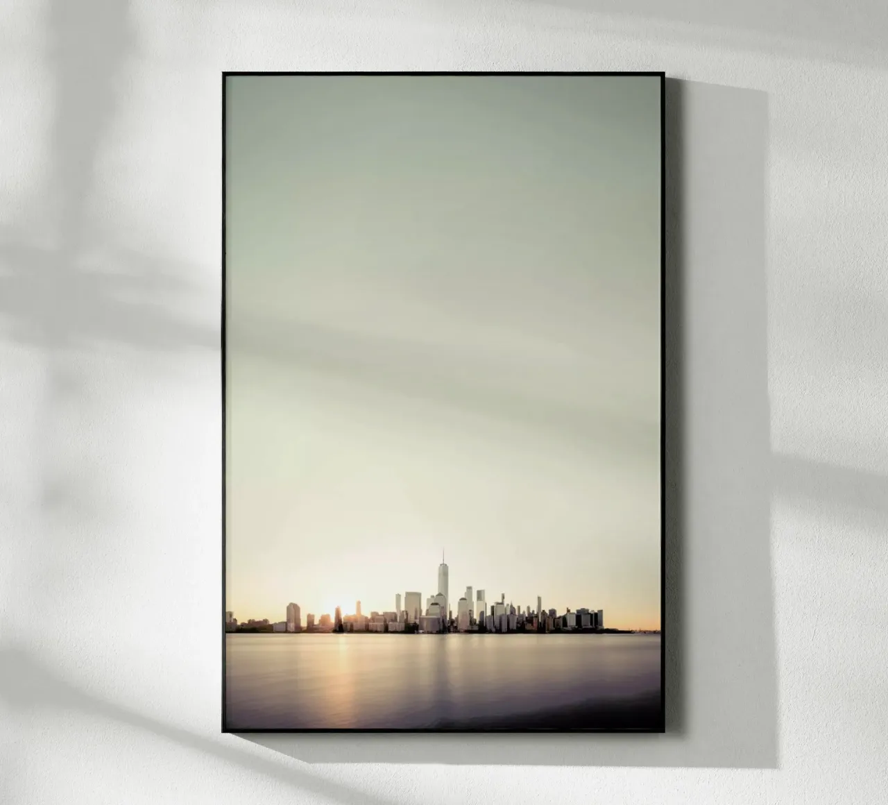 Skyline acrylic glass by Cordula Schaefer