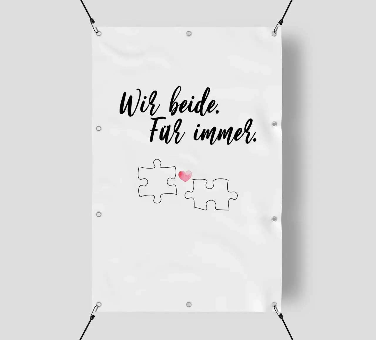 Wir beide für immer PVC Plane von artbox44