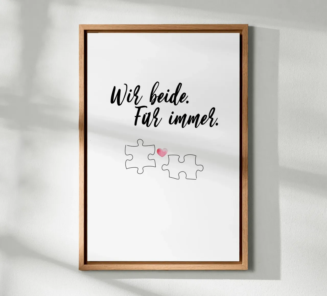 Wir beide für immer alu-dibond by artbox44