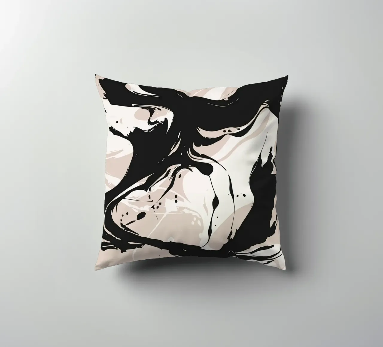 Stile Pollock cuscino da studiopicaprints