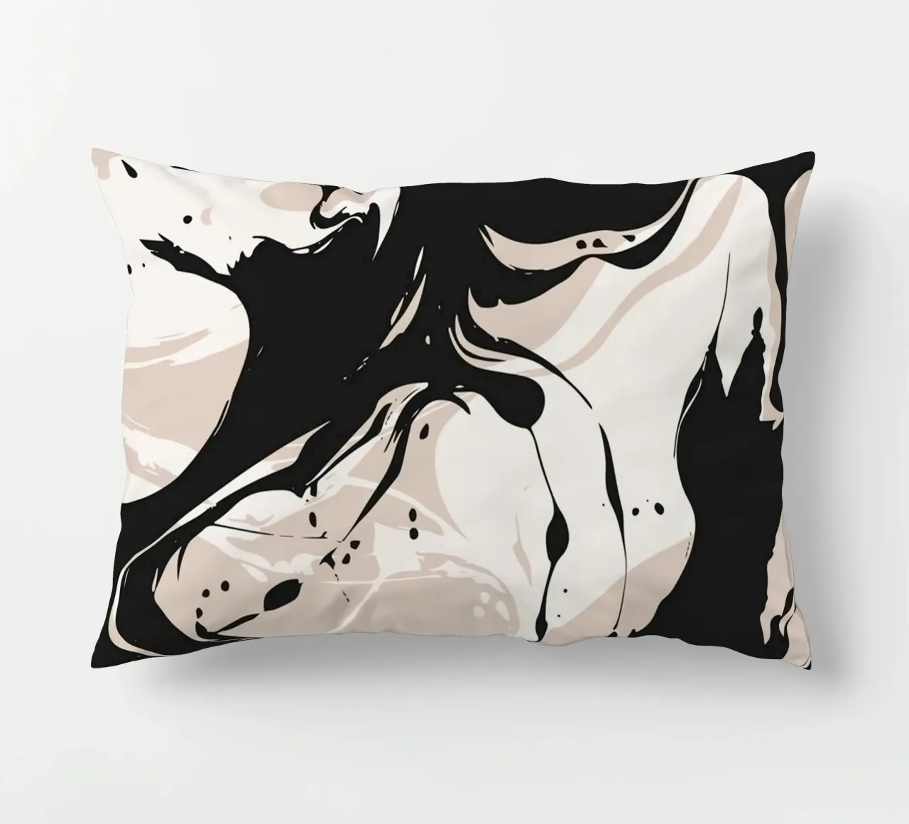 Stile Pollock cuscino da studiopicaprints