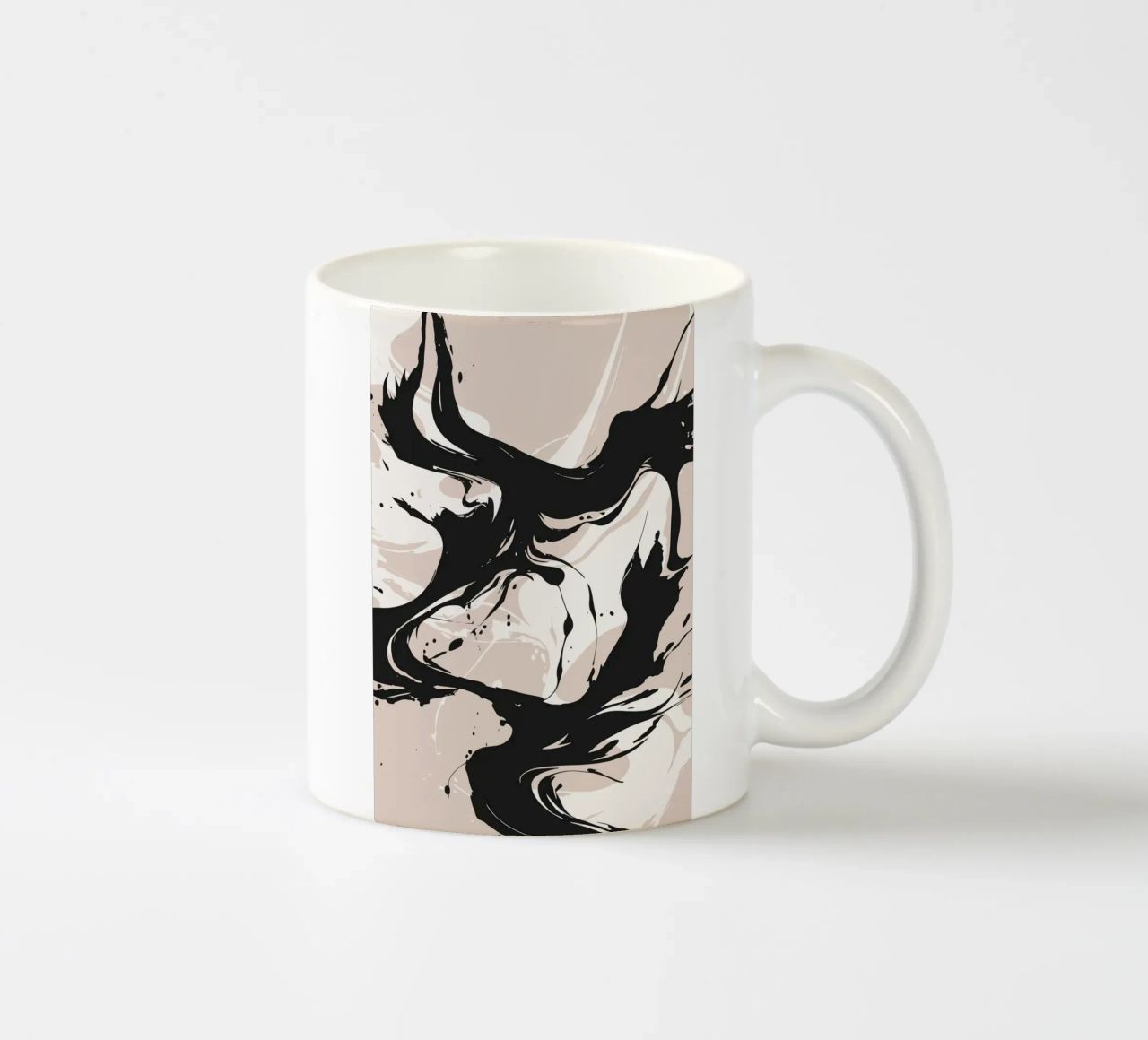 Stile Pollock tazza in ceramica da studiopicaprints