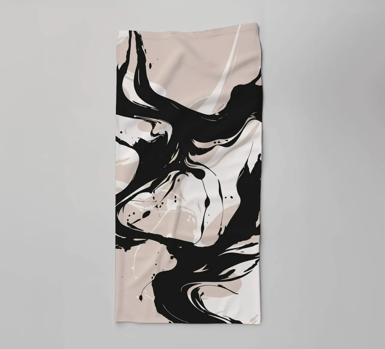 Stile Pollock asciugamano da bagno da studiopicaprints