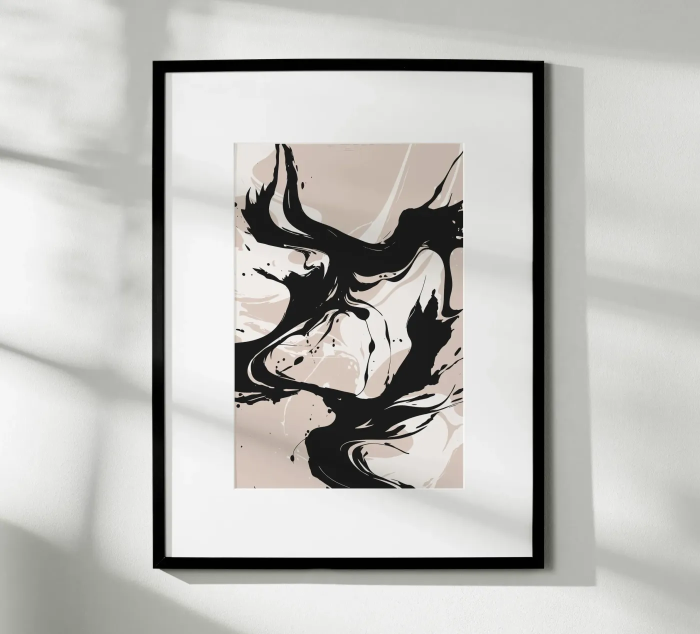 Stile Pollock poster da studiopicaprints