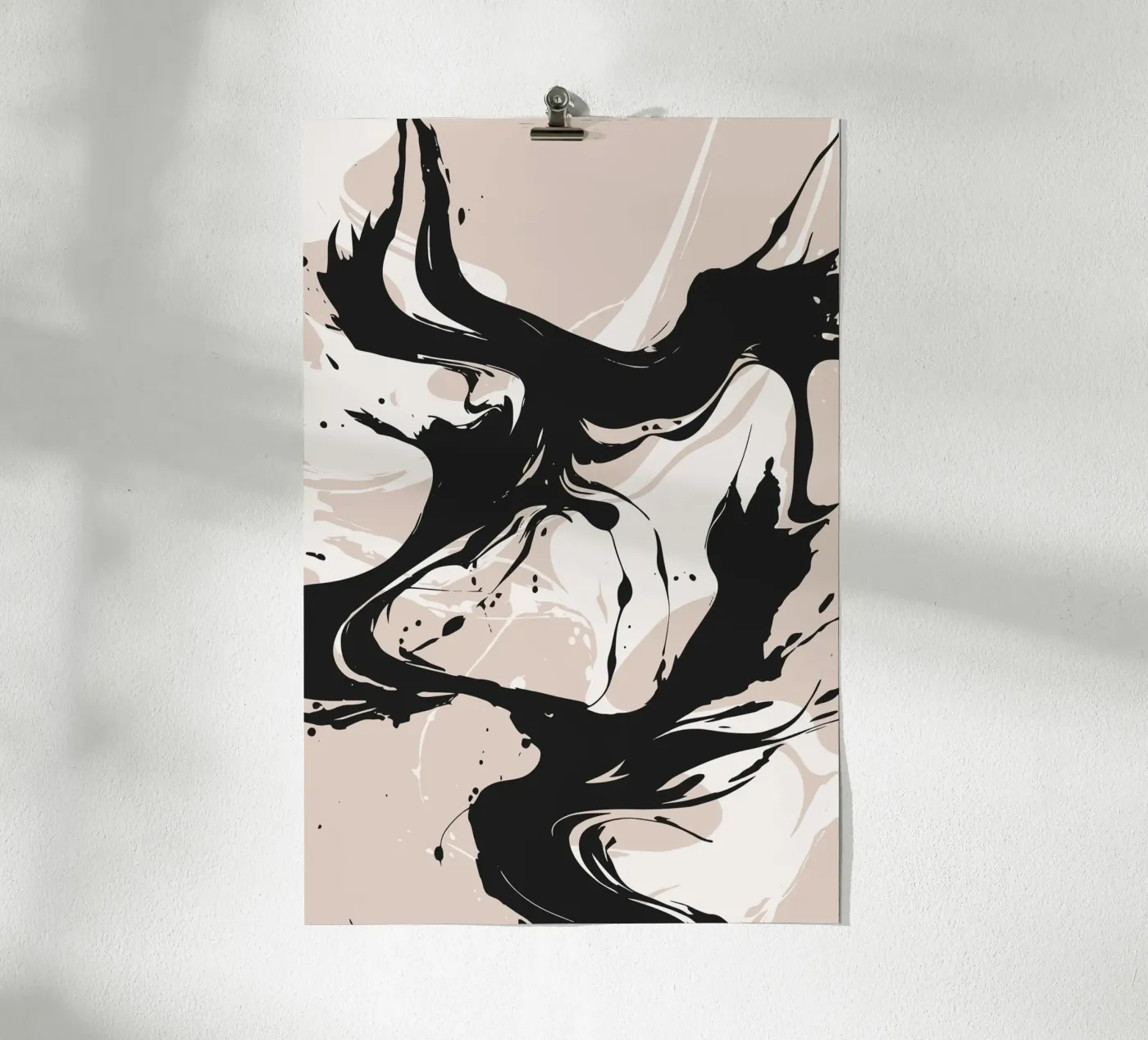 Stile Pollock poster da studiopicaprints